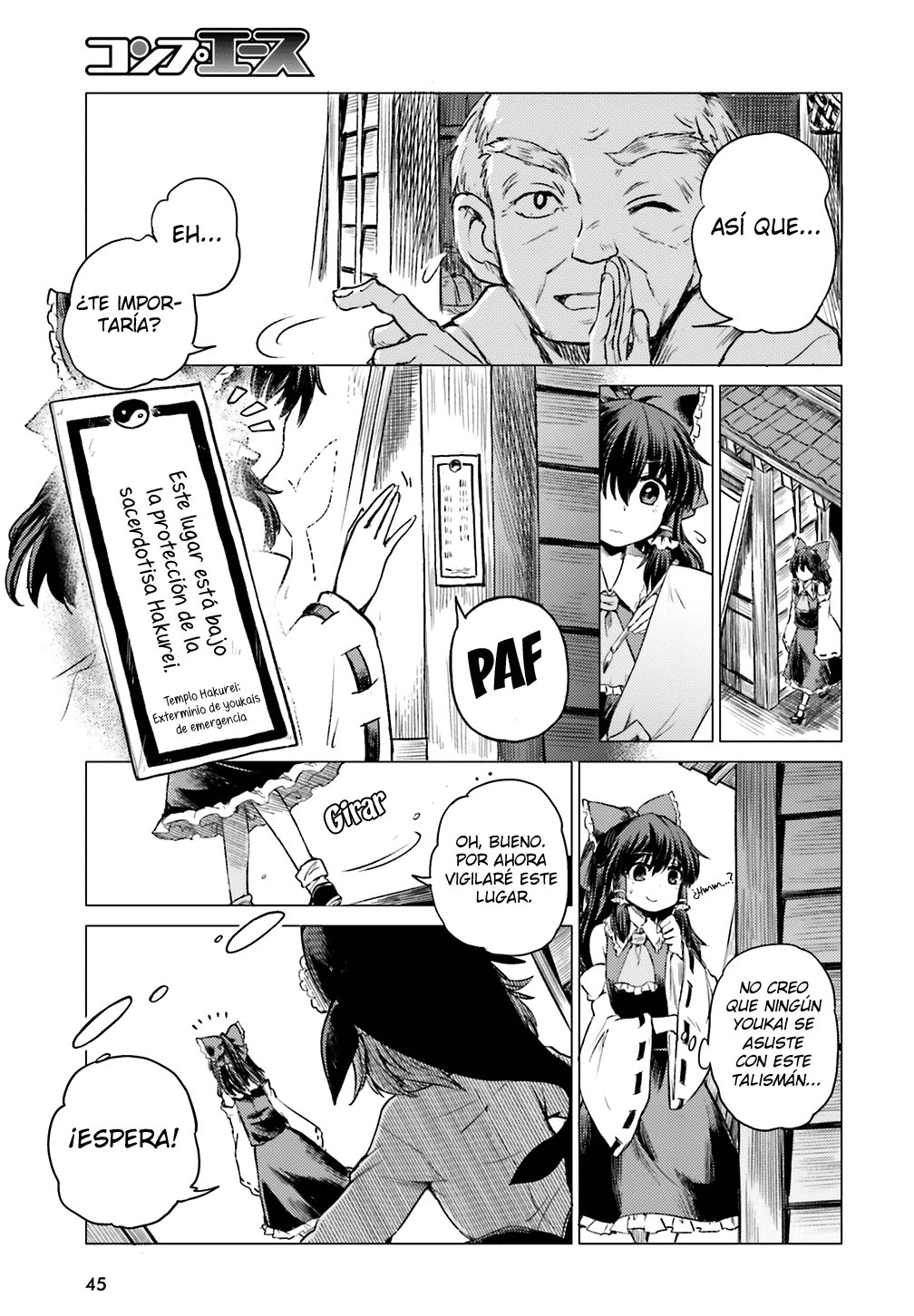 Touhou Suichouka ~ Lotus Eater-tachi no Suisei Capitulo 1: Una tarde de borrachera no deja recuerdos (parte 1) página 37