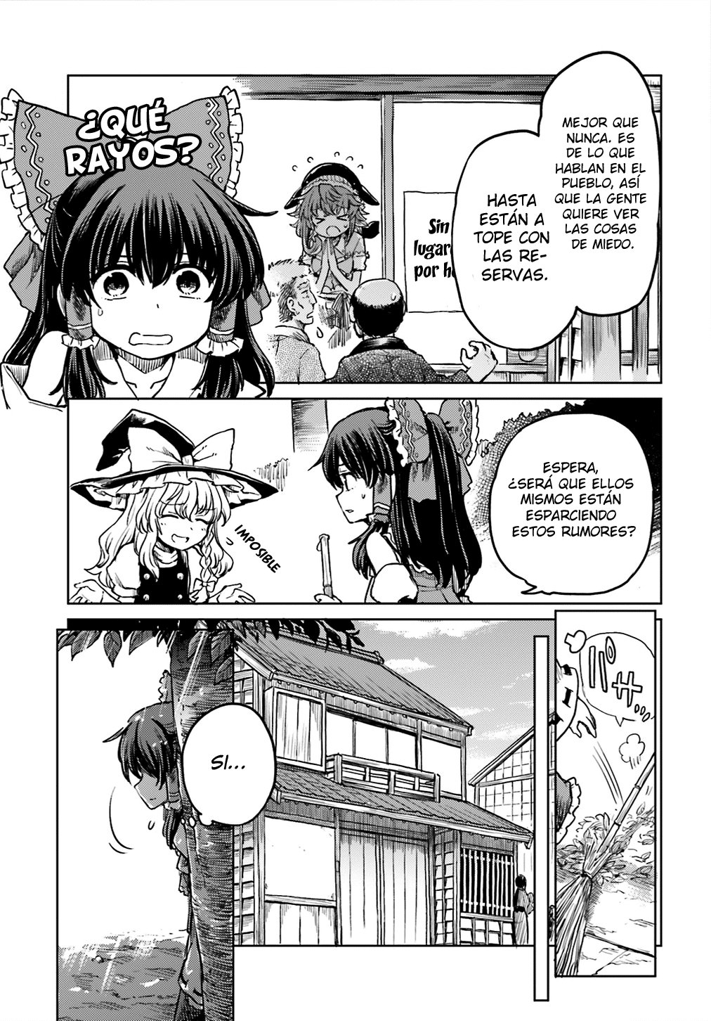 Touhou Suichouka ~ Lotus Eater-tachi no Suisei Capitulo 11: Ama al cliente, odia al pecado (parte 1) página 11