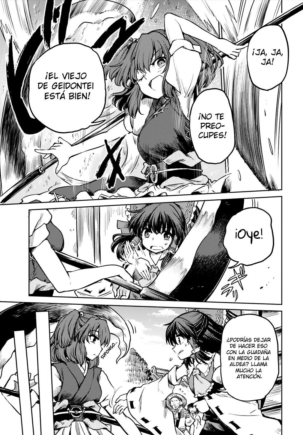 Touhou Suichouka ~ Lotus Eater-tachi no Suisei Capitulo 11: Ama al cliente, odia al pecado (parte 1) página 17