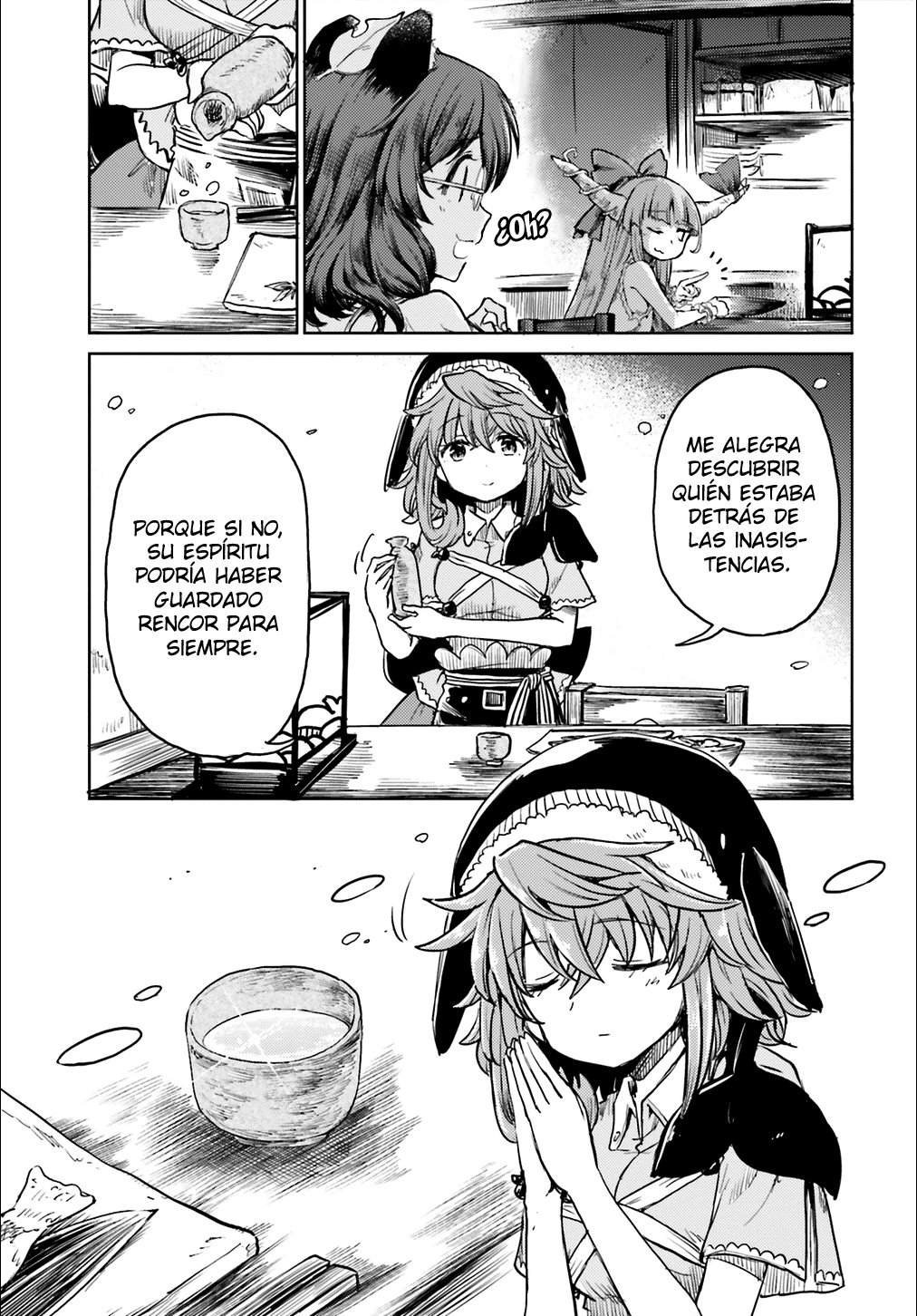 Touhou Suichouka ~ Lotus Eater-tachi no Suisei Capitulo 12: Ama al cliente, odia al pecado (parte 2) página 25