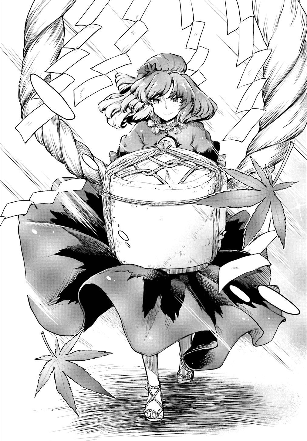 Touhou Suichouka ~ Lotus Eater-tachi no Suisei Capitulo 14: El sake es el salario de un oni (parte 2) página 13