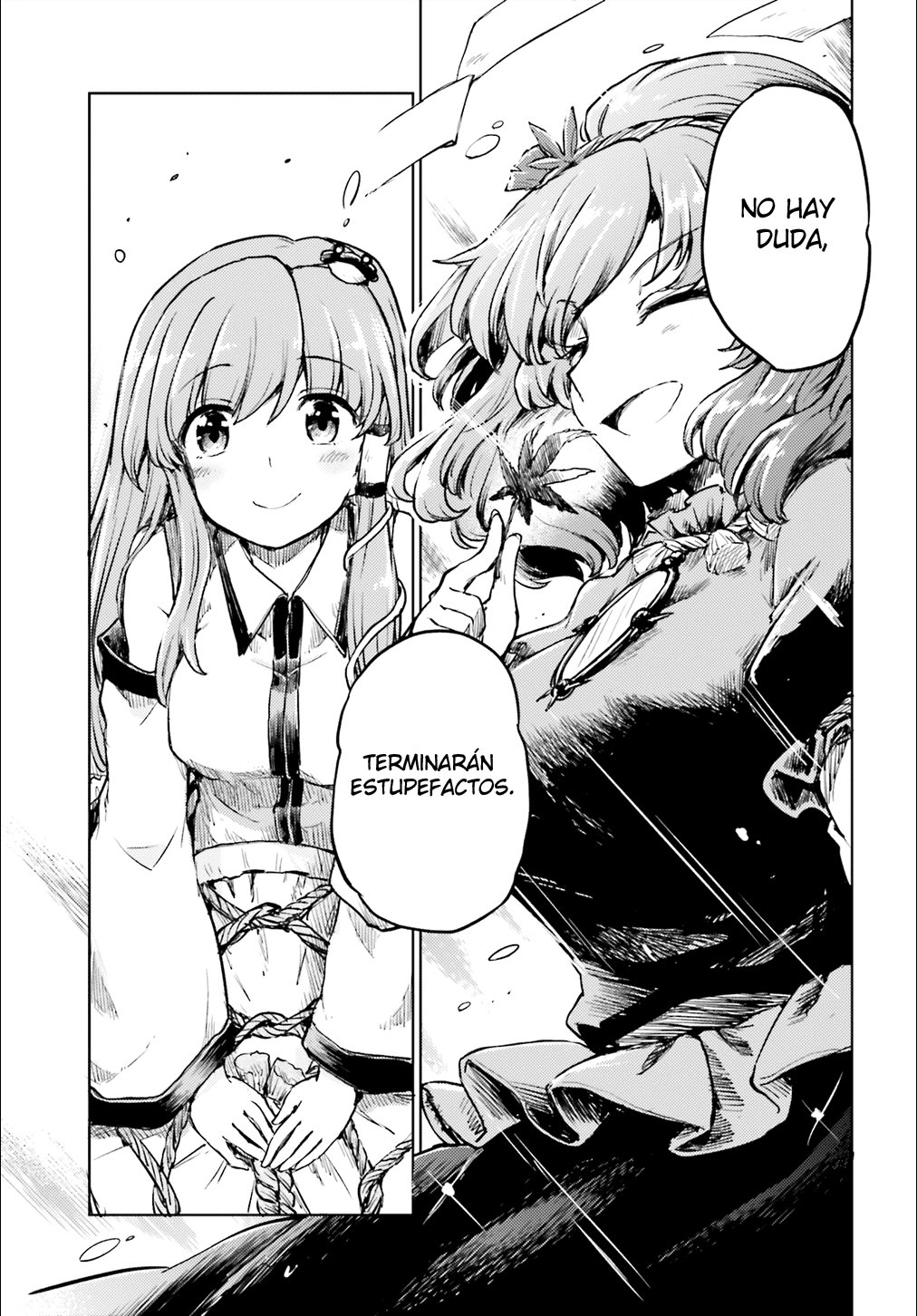 Touhou Suichouka ~ Lotus Eater-tachi no Suisei Capitulo 14: El sake es el salario de un oni (parte 2) página 17