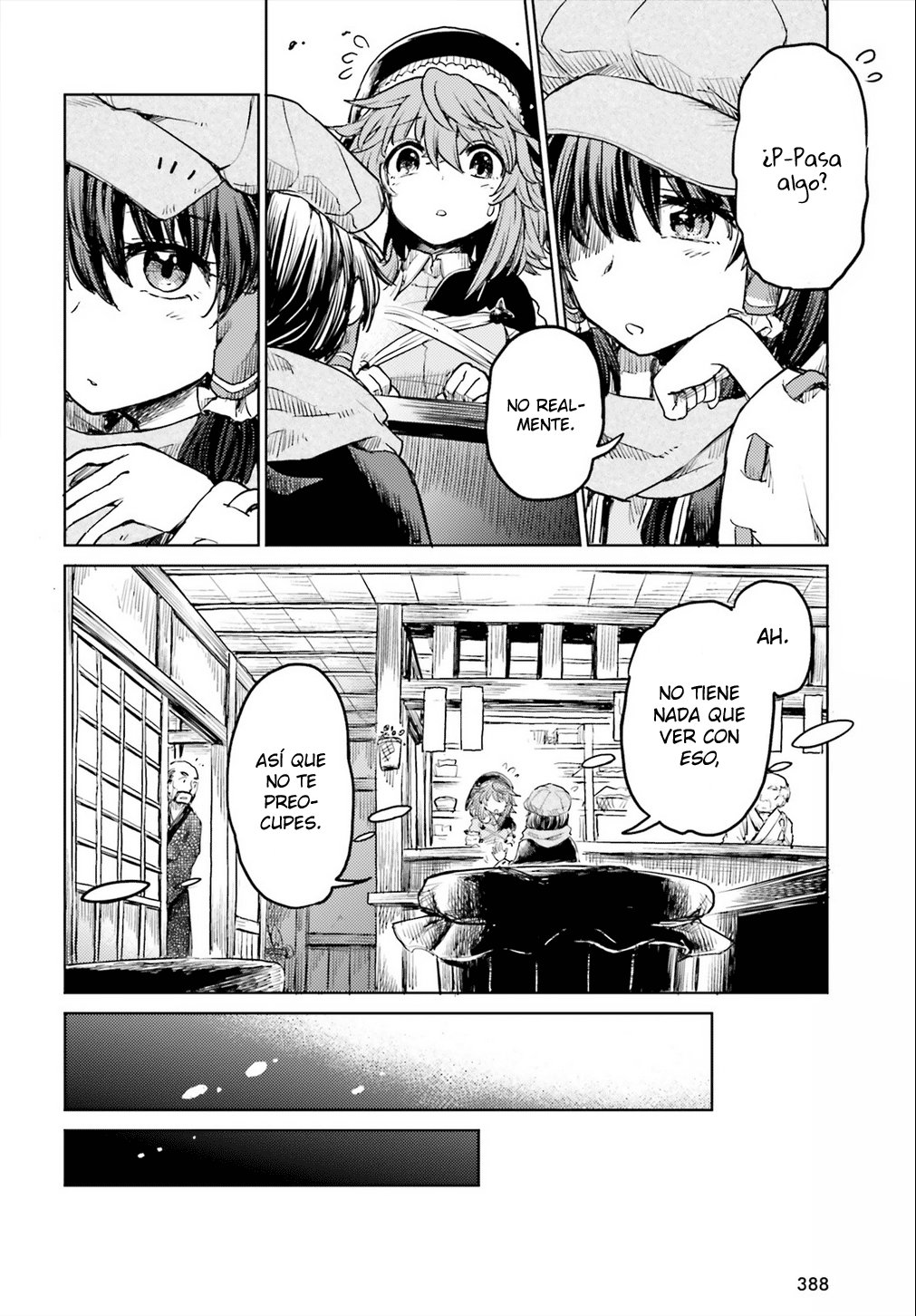 Touhou Suichouka ~ Lotus Eater-tachi no Suisei Capitulo 15: El sake es el salario de un oni (parte 3) página 2