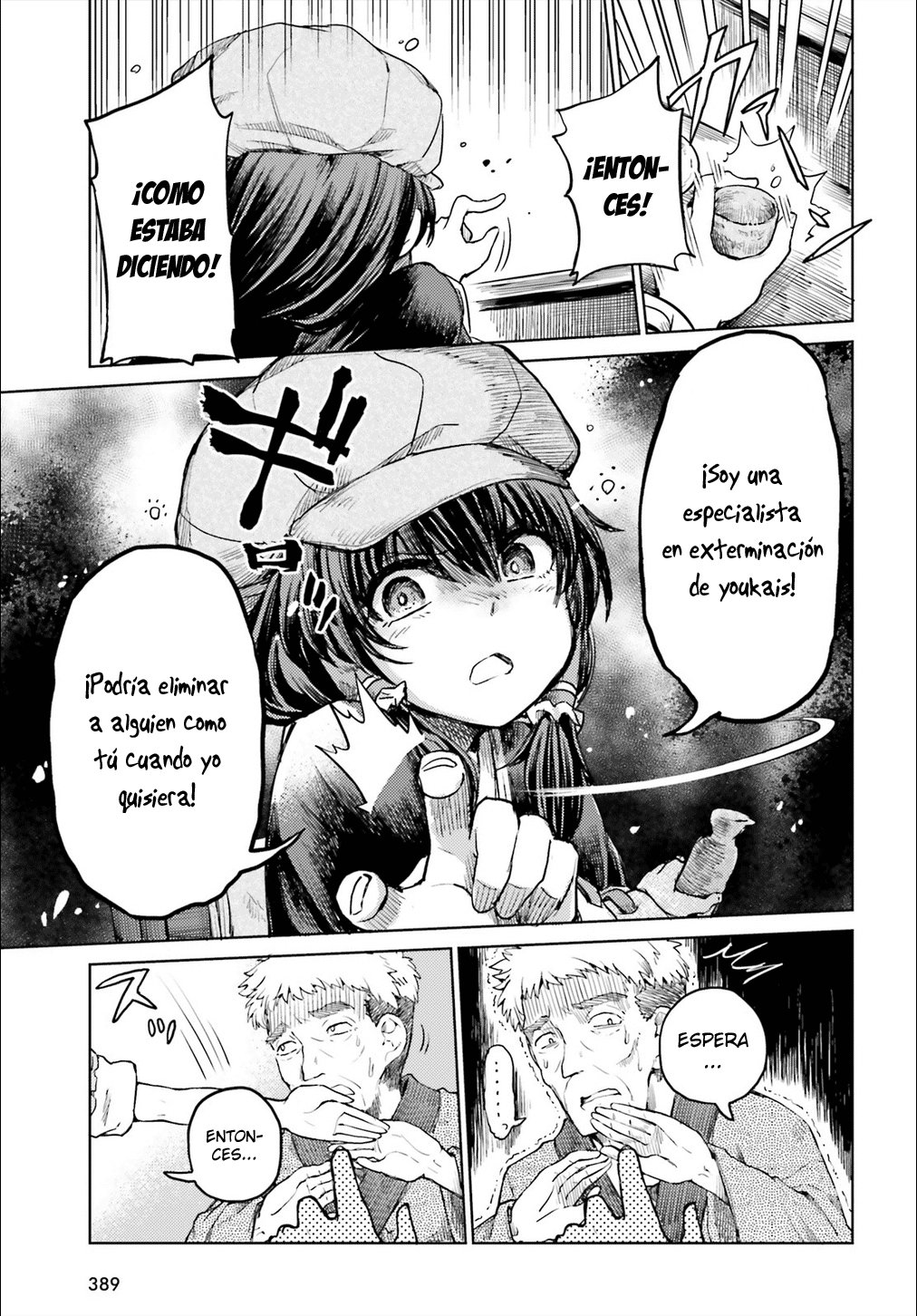 Touhou Suichouka ~ Lotus Eater-tachi no Suisei Capitulo 15: El sake es el salario de un oni (parte 3) página 3