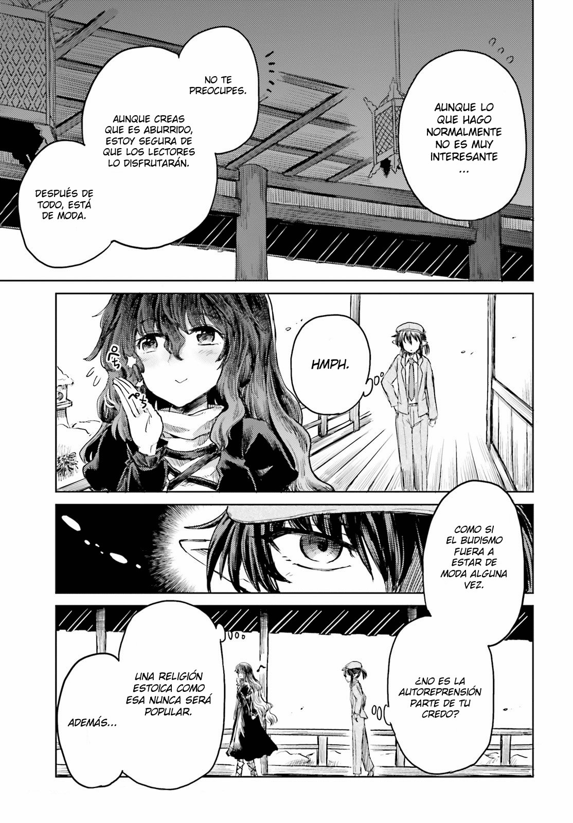 Touhou Suichouka ~ Lotus Eater-tachi no Suisei Capitulo 17: No se permite alcohol en el templo (parte 2) página 5