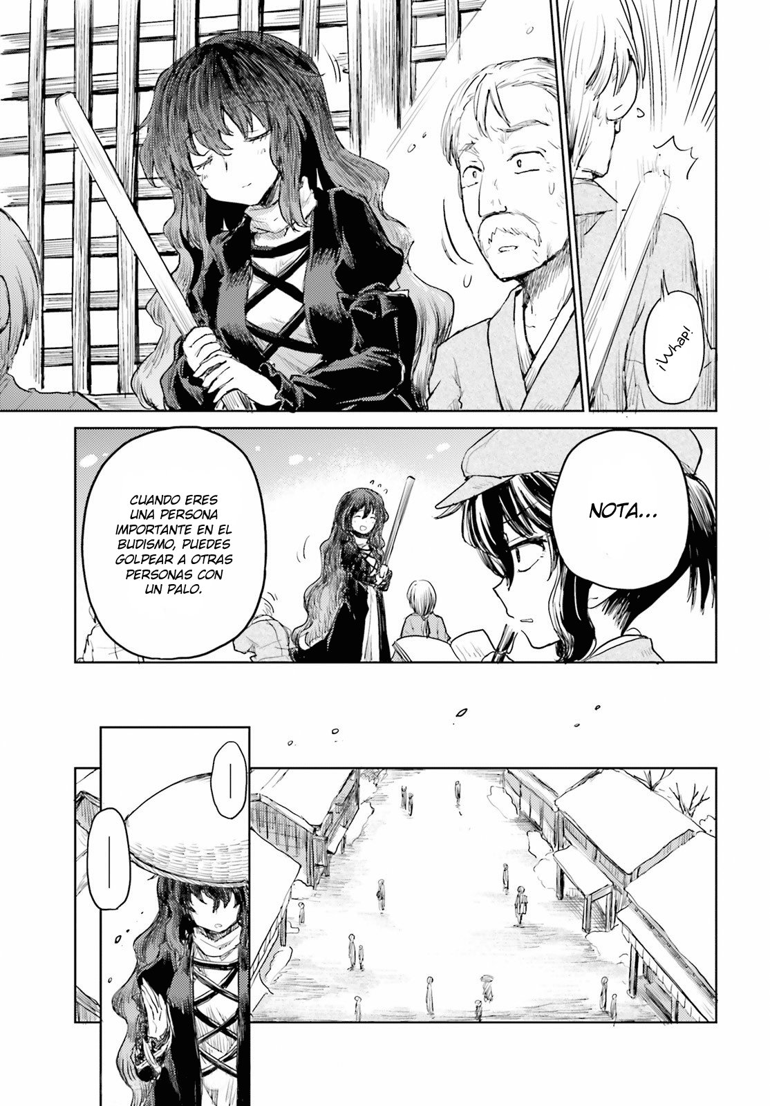 Touhou Suichouka ~ Lotus Eater-tachi no Suisei Capitulo 17: No se permite alcohol en el templo (parte 2) página 7