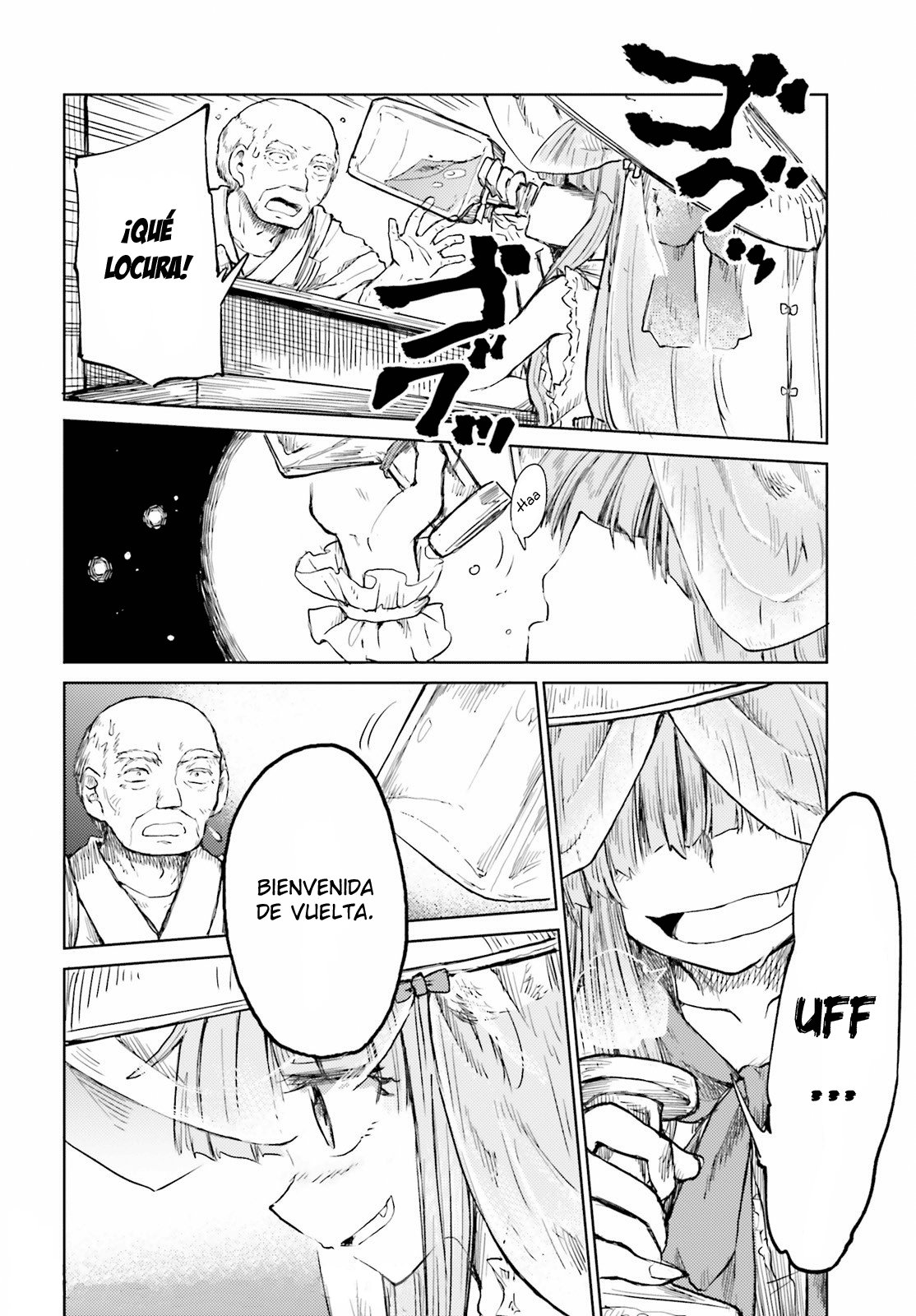 Touhou Suichouka ~ Lotus Eater-tachi no Suisei Capitulo 19: El agua con resaca es como un dulce néctar (parte 2) página 22