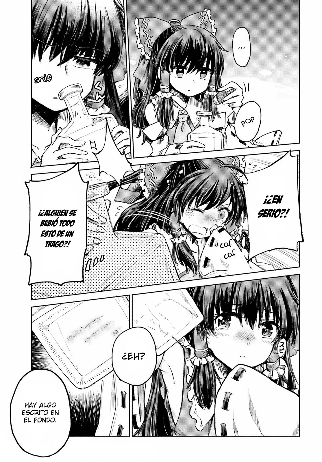 Touhou Suichouka ~ Lotus Eater-tachi no Suisei Capitulo 19: El agua con resaca es como un dulce néctar (parte 2) página 29