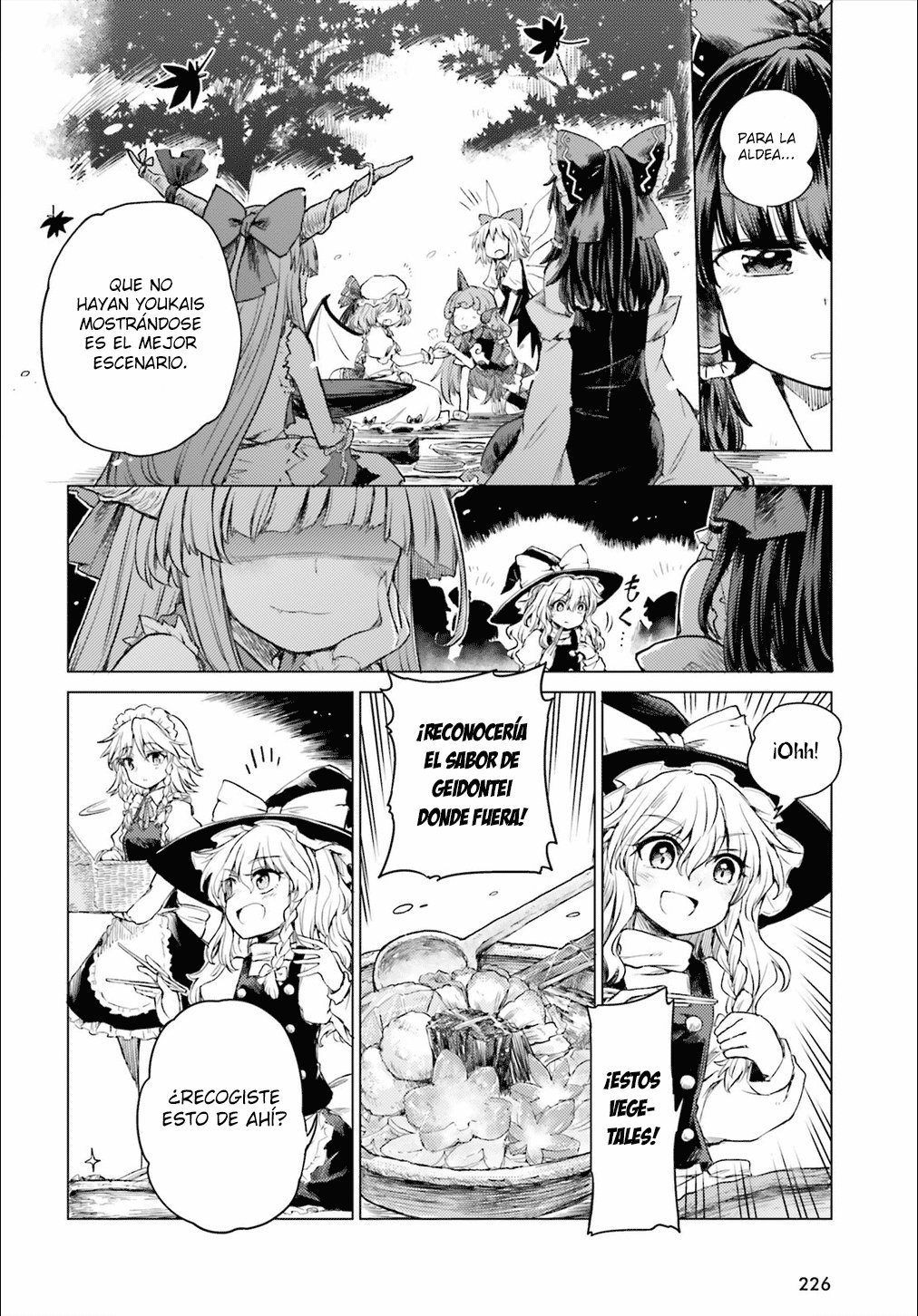 Touhou Suichouka ~ Lotus Eater-tachi no Suisei Capitulo 2: Una tarde de borrachera no deja recuerdos (parte 2) página 15
