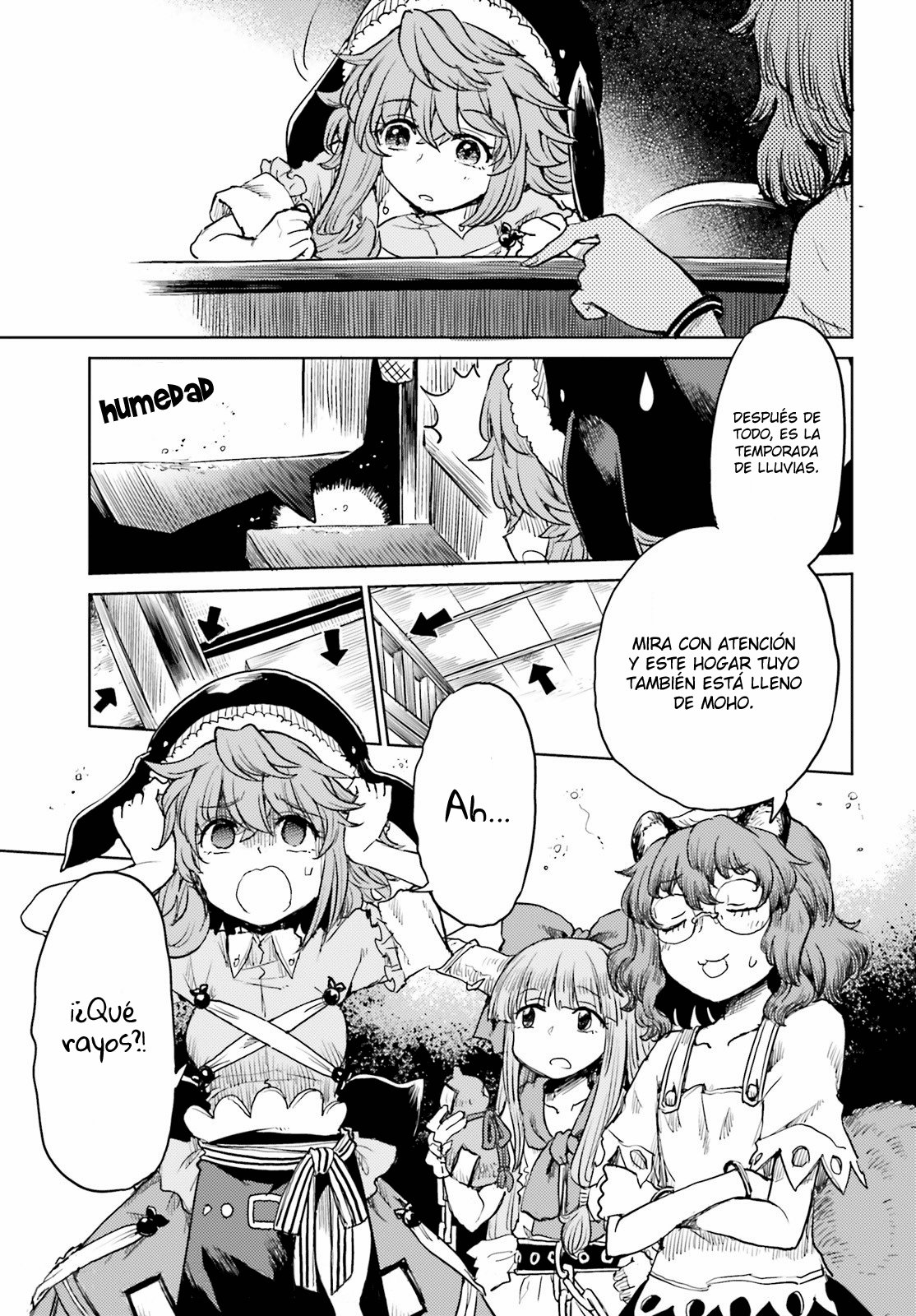Touhou Suichouka ~ Lotus Eater-tachi no Suisei Capitulo 20: La rana en la botella (parte 1) página 11