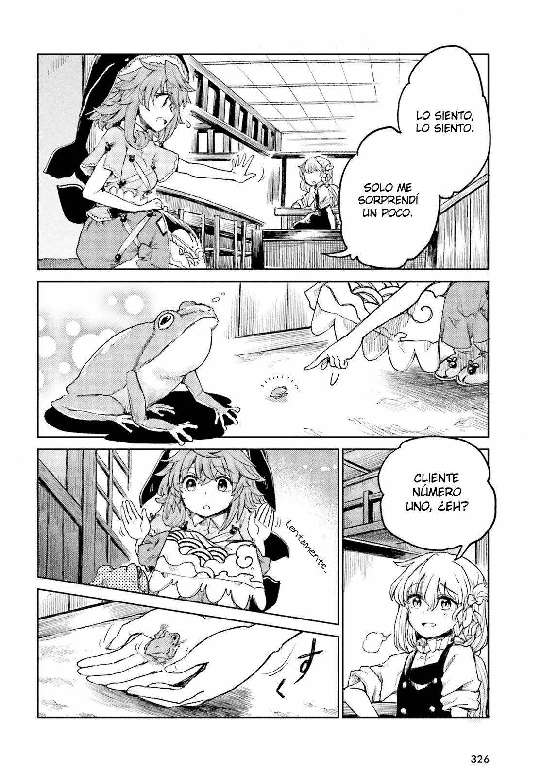 Touhou Suichouka ~ Lotus Eater-tachi no Suisei Capitulo 20: La rana en la botella (parte 1) página 18