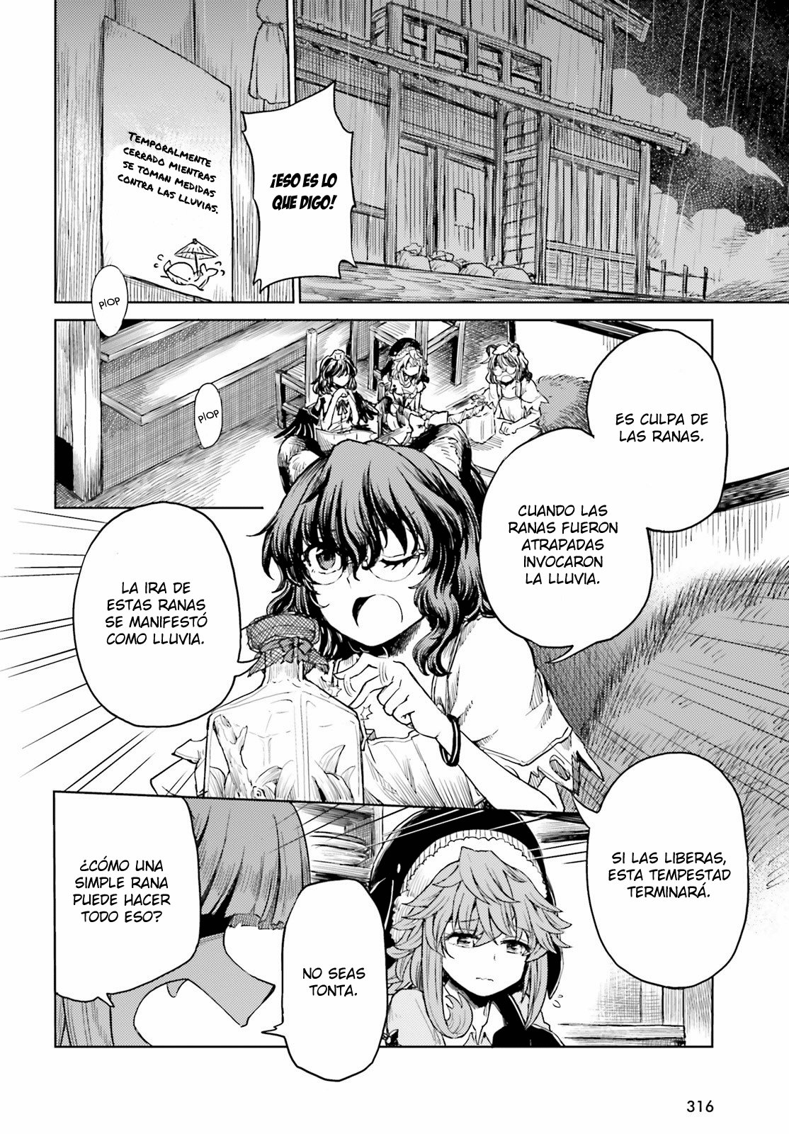 Touhou Suichouka ~ Lotus Eater-tachi no Suisei Capitulo 21: La rana en la botella (parte 2) página 10