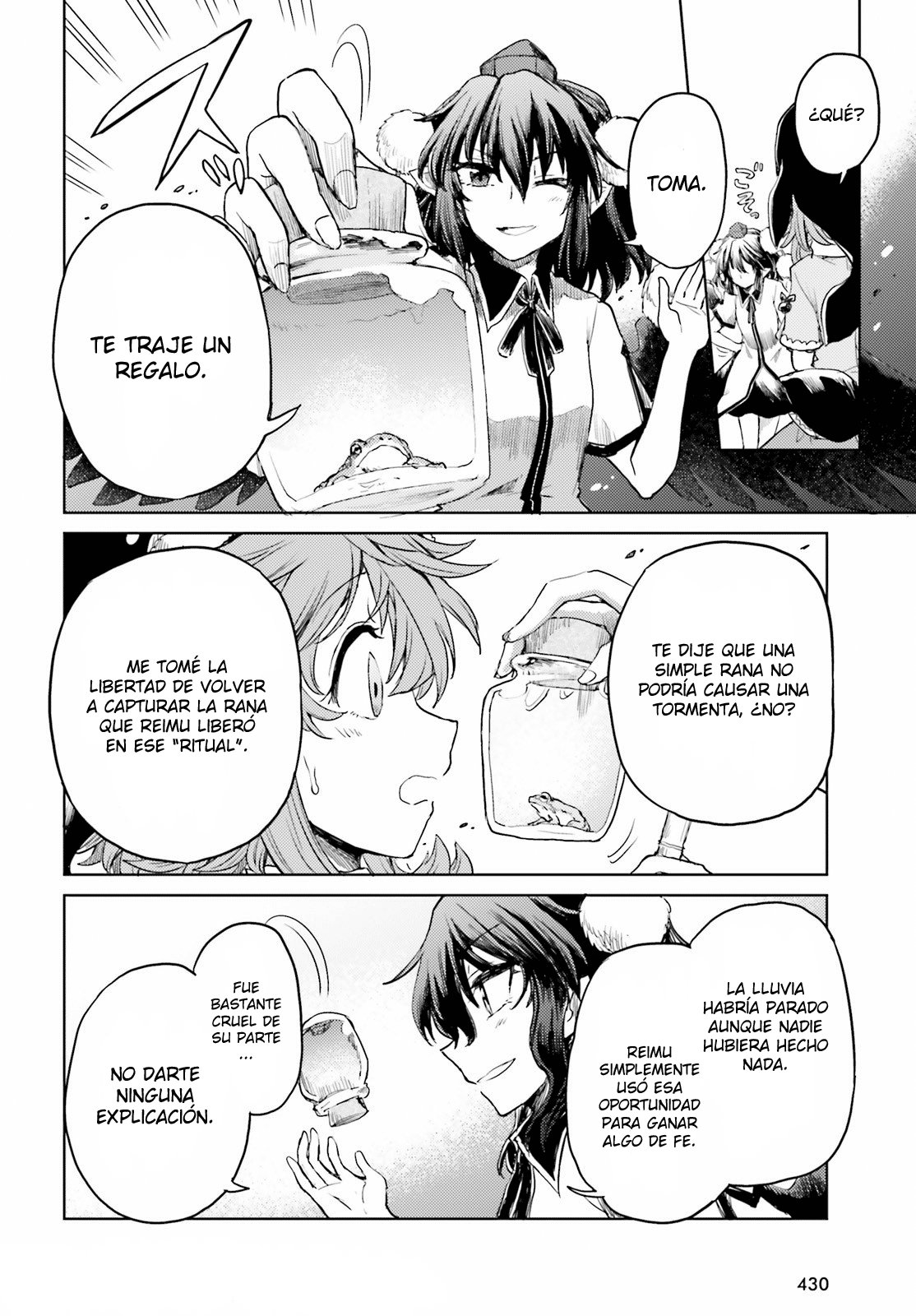 Touhou Suichouka ~ Lotus Eater-tachi no Suisei Capitulo 22: La rana en la botella (parte 3) página 30