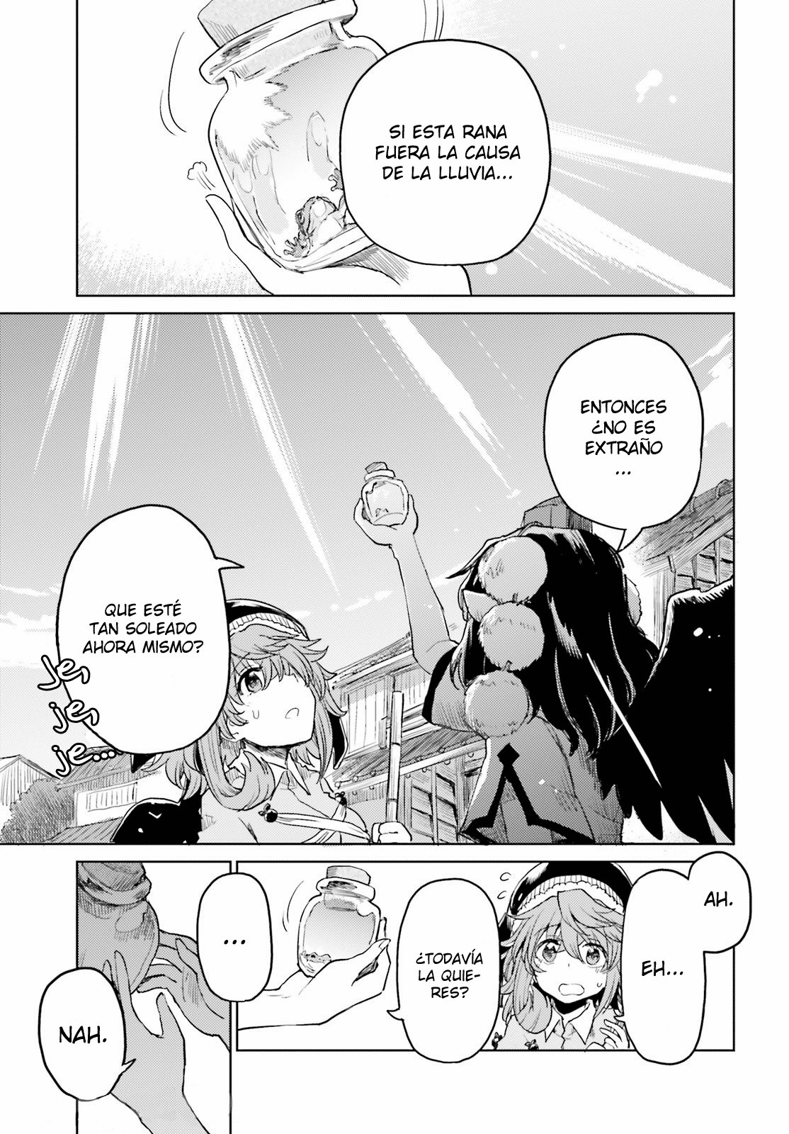 Touhou Suichouka ~ Lotus Eater-tachi no Suisei Capitulo 22: La rana en la botella (parte 3) página 31