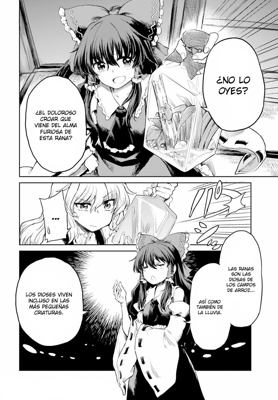 Touhou Suichouka ~ Lotus Eater-tachi no Suisei Capitulo 22: La rana en la botella (parte 3) página 6
