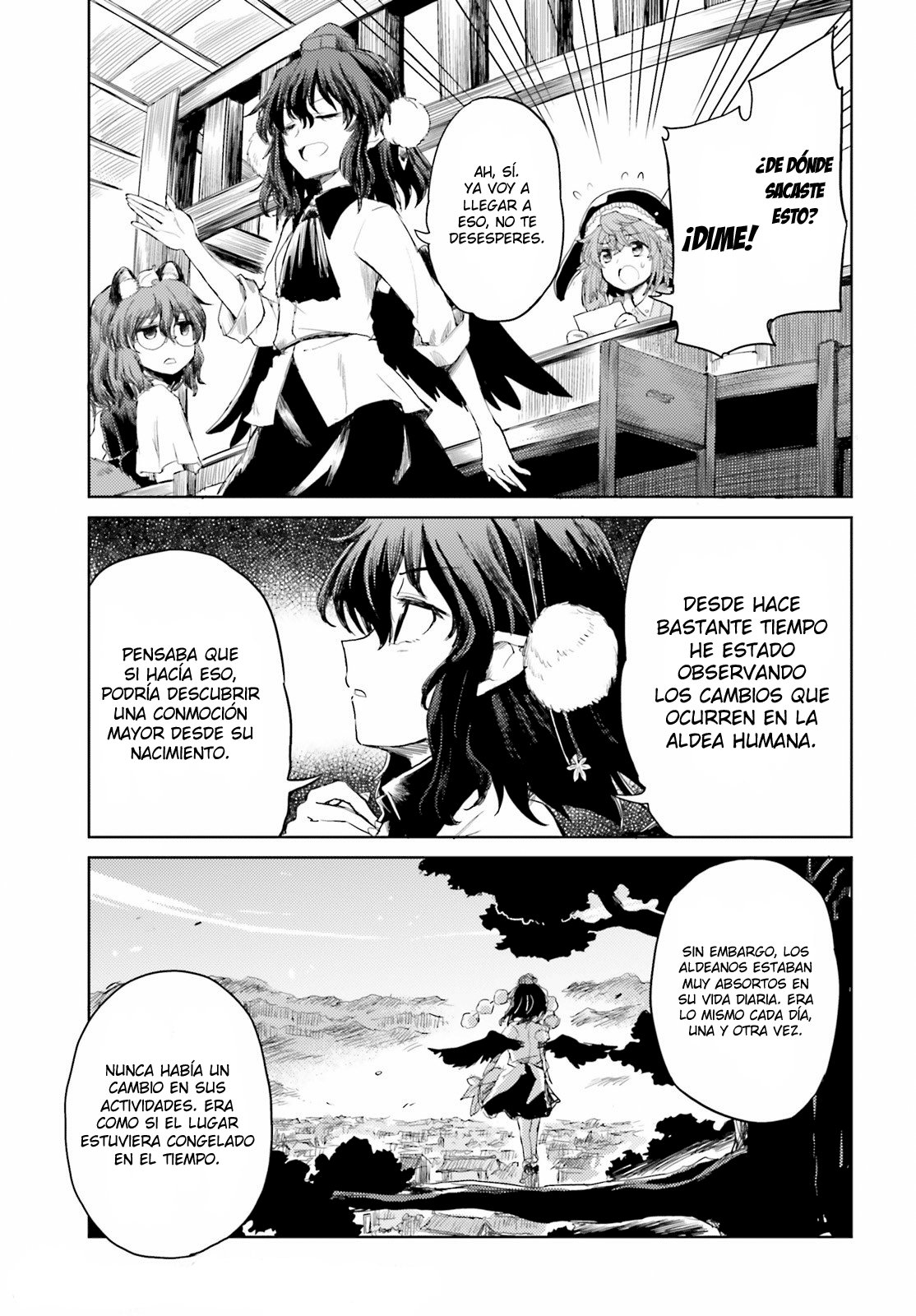 Touhou Suichouka ~ Lotus Eater-tachi no Suisei Capitulo 23: El cambio es el camino del youkai página 13