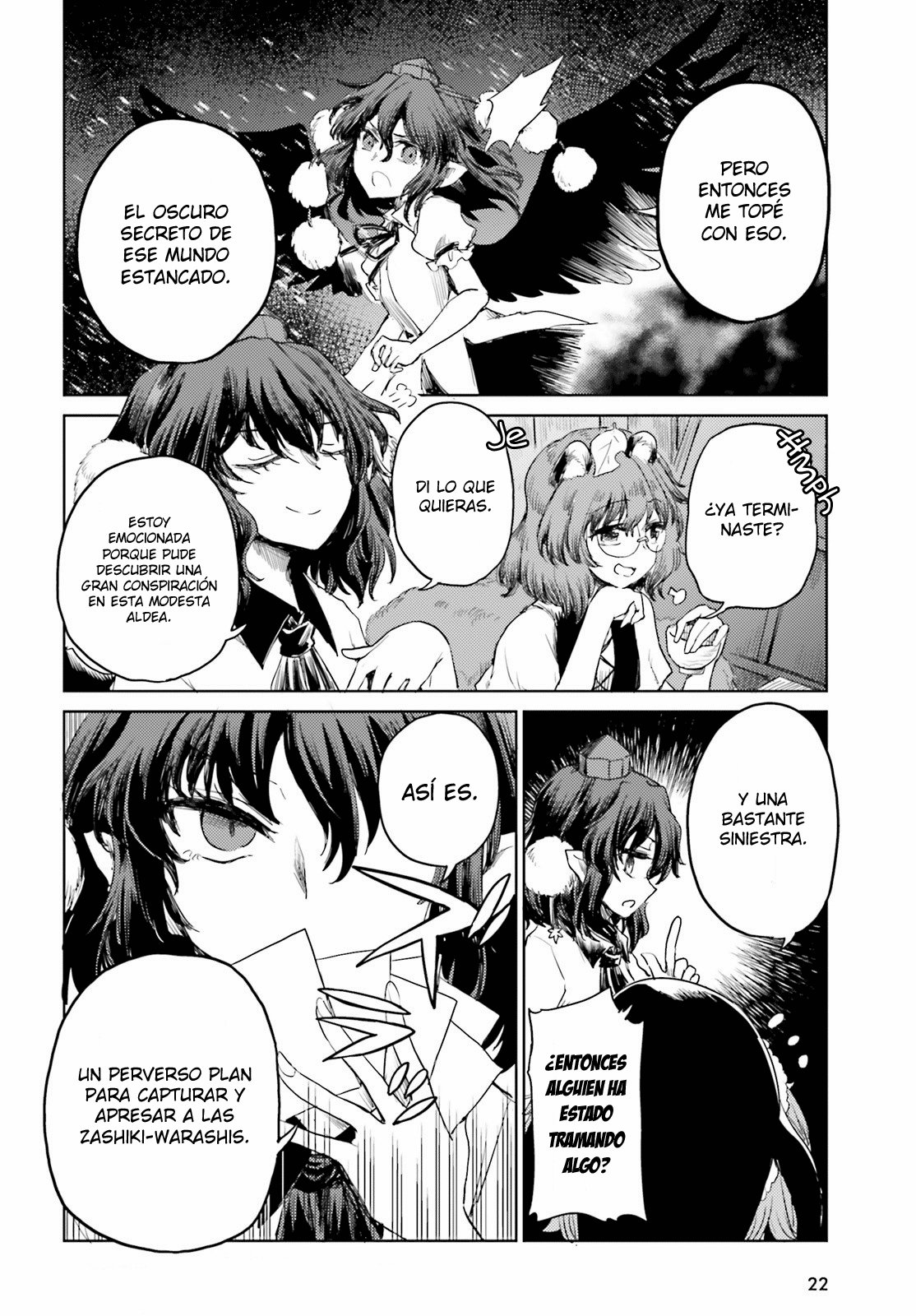 Touhou Suichouka ~ Lotus Eater-tachi no Suisei Capitulo 23: El cambio es el camino del youkai página 14