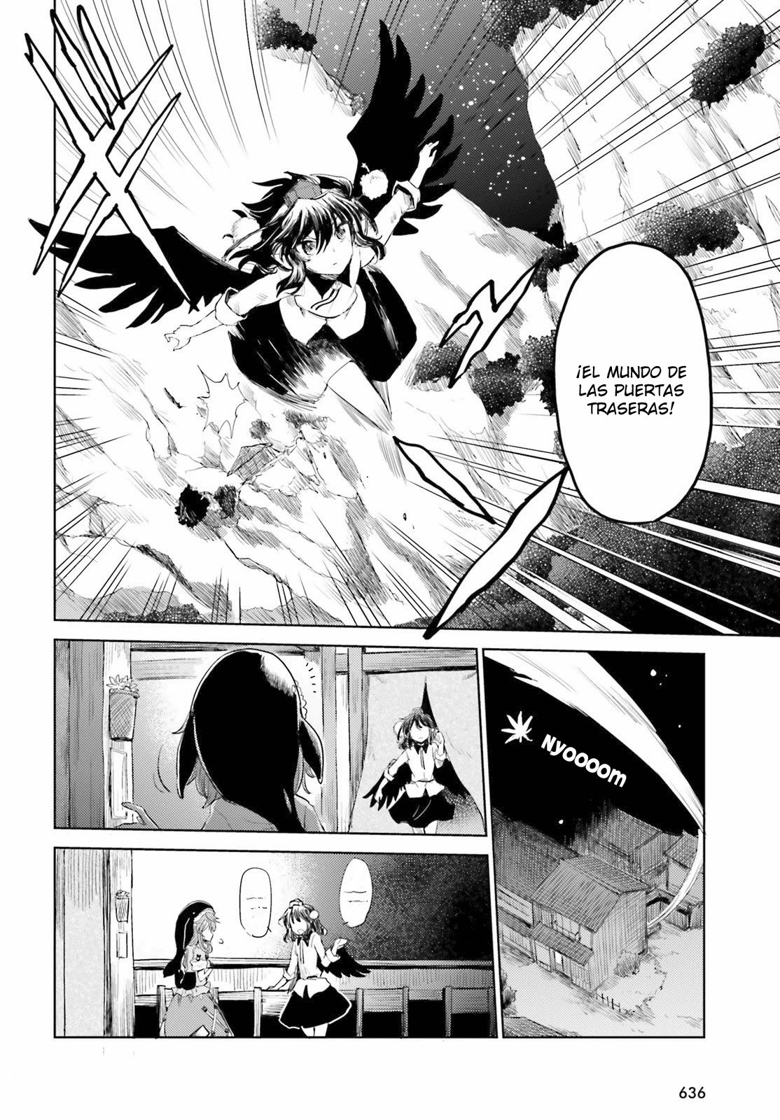 Touhou Suichouka ~ Lotus Eater-tachi no Suisei Capitulo 24: El cambio es el camino del youkai (parte 2) página 12