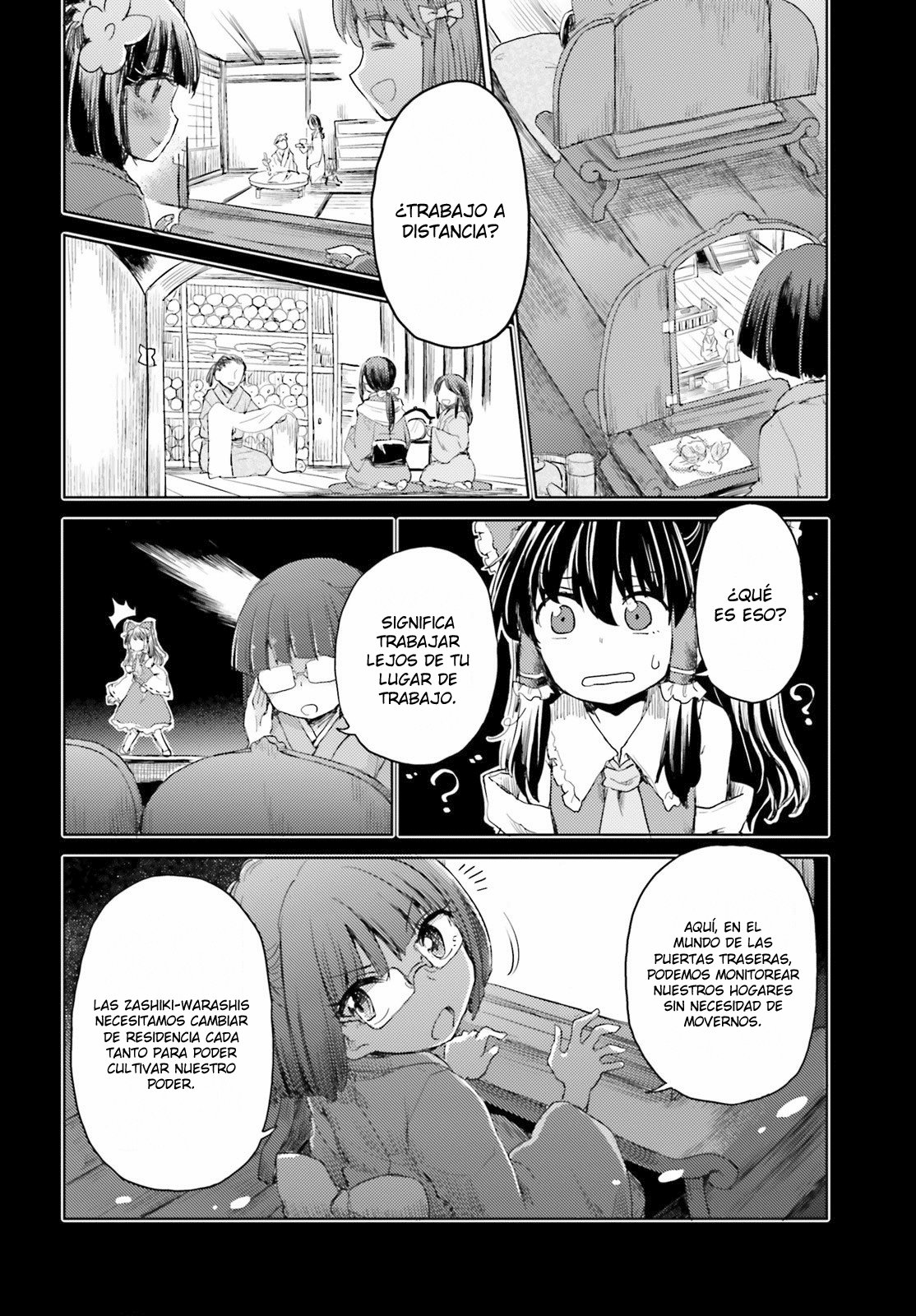 Touhou Suichouka ~ Lotus Eater-tachi no Suisei Capitulo 24: El cambio es el camino del youkai (parte 2) página 18