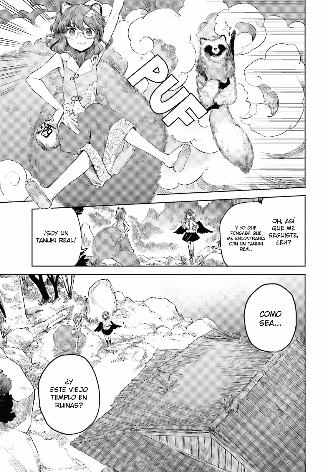 Touhou Suichouka ~ Lotus Eater-tachi no Suisei Capitulo 24: El cambio es el camino del youkai (parte 2) página 7