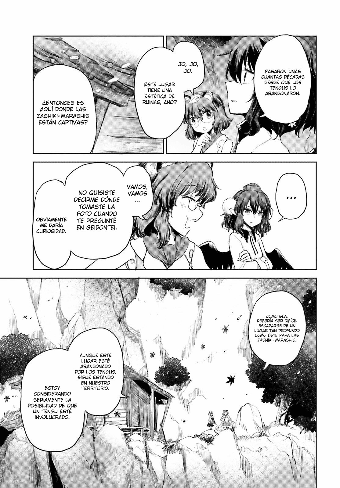 Touhou Suichouka ~ Lotus Eater-tachi no Suisei Capitulo 24: El cambio es el camino del youkai (parte 2) página 9