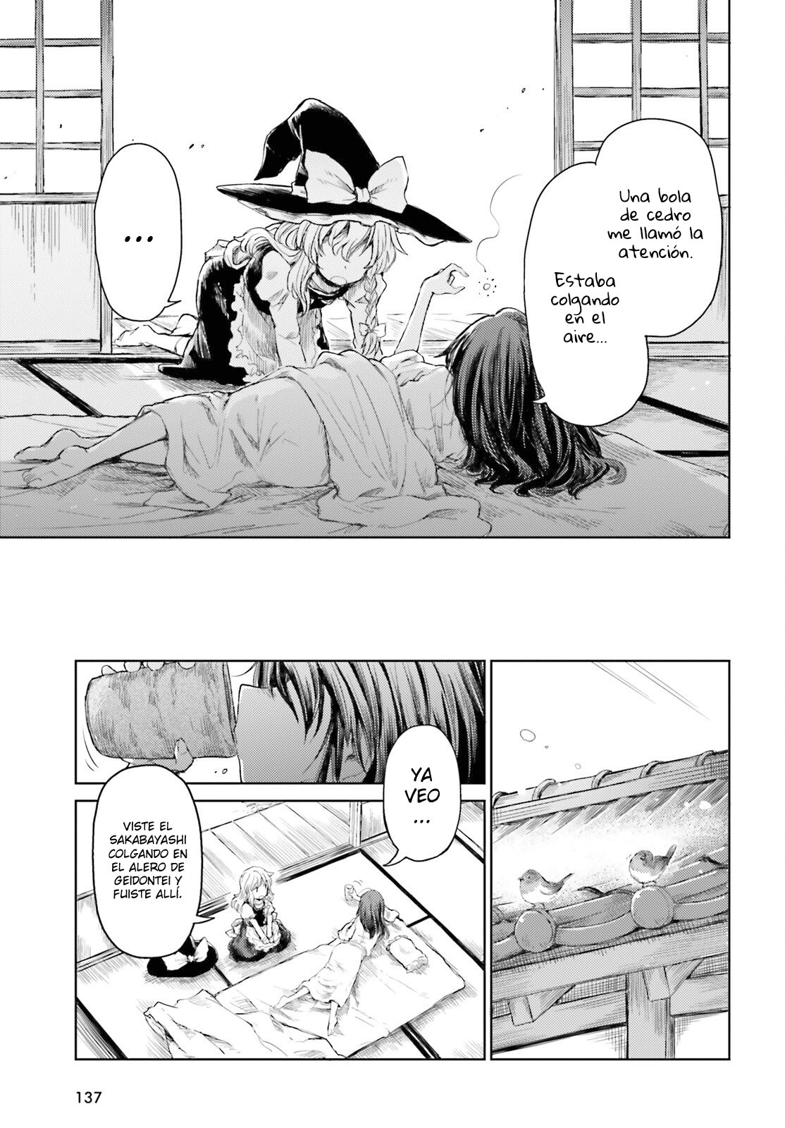 Touhou Suichouka ~ Lotus Eater-tachi no Suisei Capitulo 25: No molestes al sake dormido (parte 1) página 19