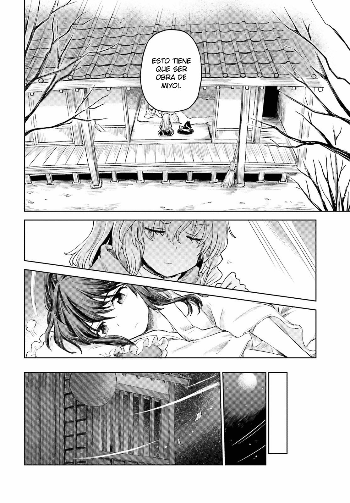 Touhou Suichouka ~ Lotus Eater-tachi no Suisei Capitulo 26: No molestes al sake dormido (parte 2) página 12