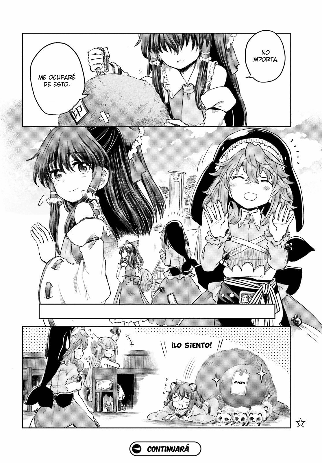 Touhou Suichouka ~ Lotus Eater-tachi no Suisei Capitulo 26: No molestes al sake dormido (parte 2) página 26