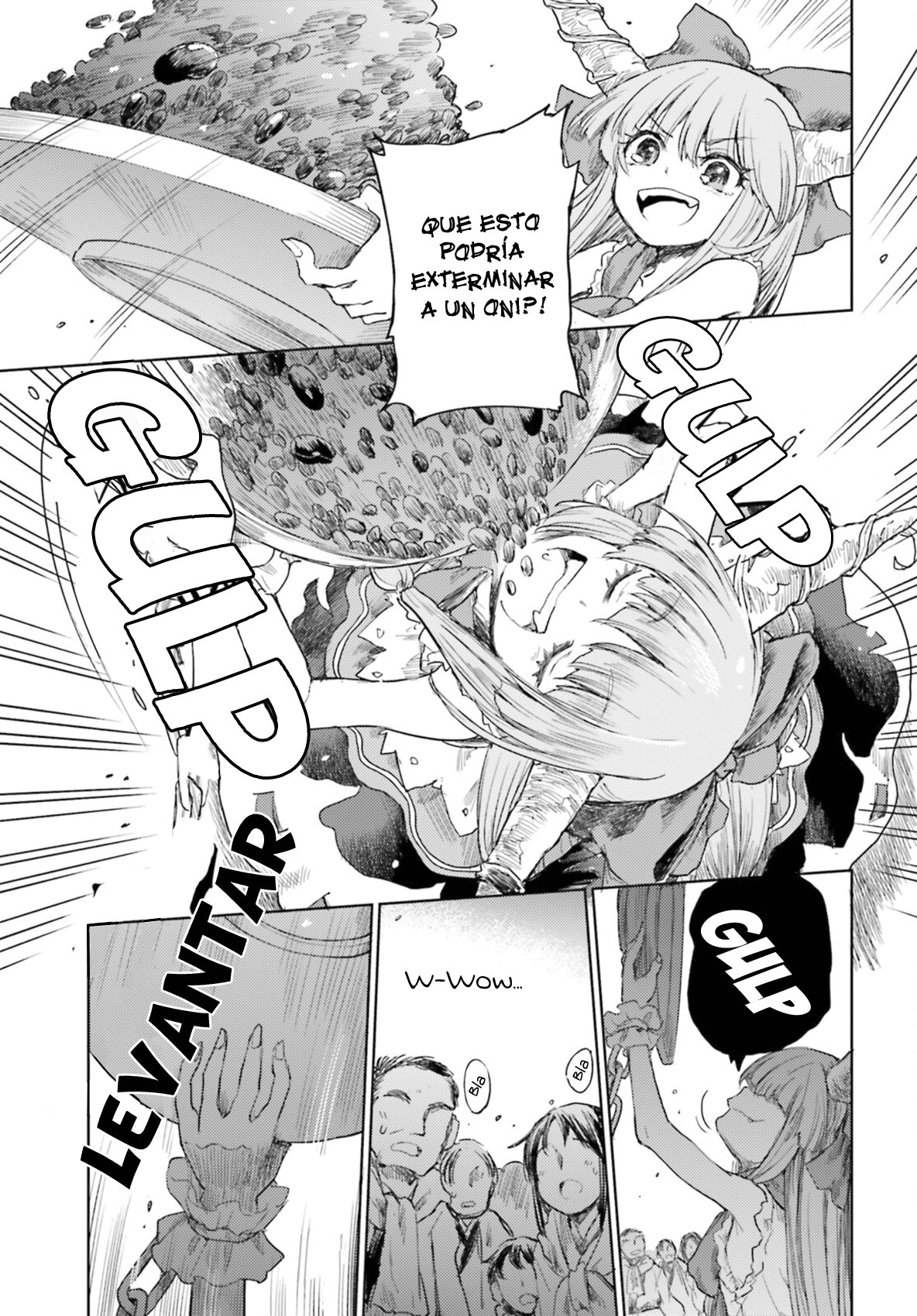 Touhou Suichouka ~ Lotus Eater-tachi no Suisei Capitulo 28: Como un oni atrapado en una lluvia de frijoles (parte 2) página 13