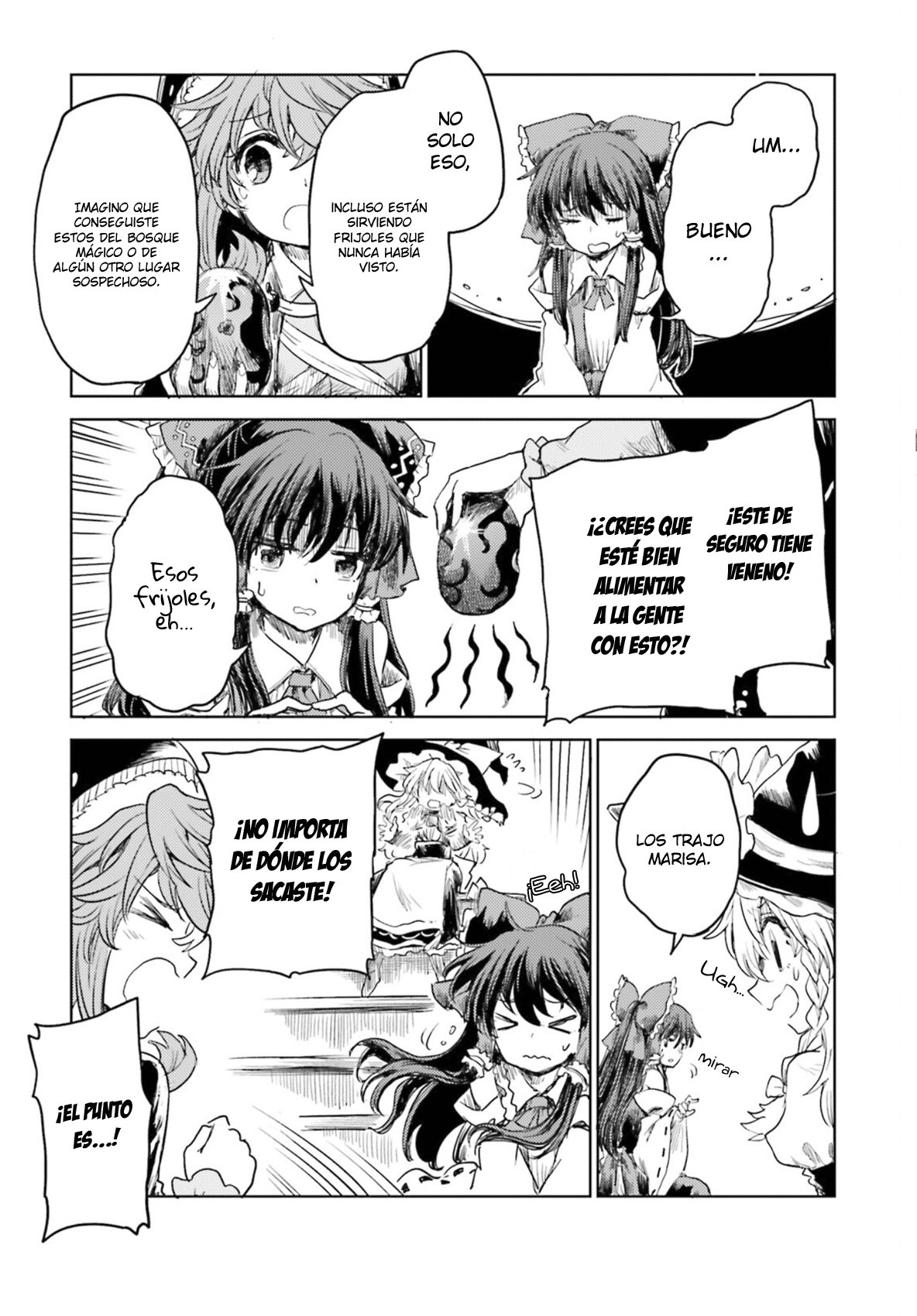 Touhou Suichouka ~ Lotus Eater-tachi no Suisei Capitulo 28: Como un oni atrapado en una lluvia de frijoles (parte 2) página 19