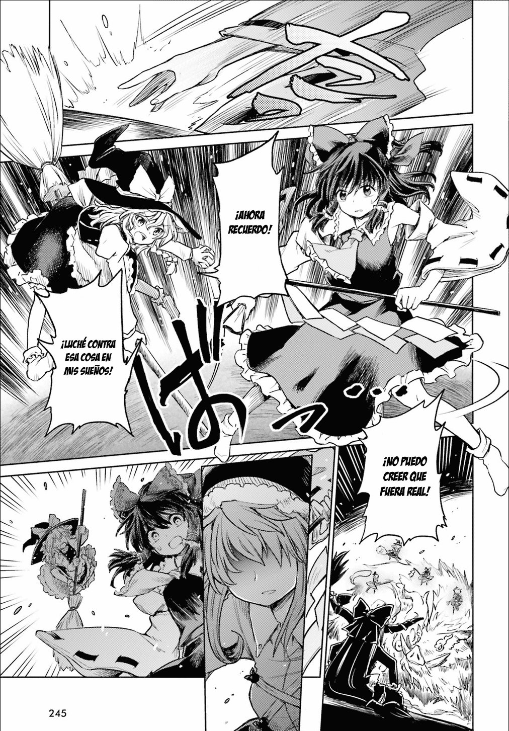 Touhou Suichouka ~ Lotus Eater-tachi no Suisei Capitulo 3: Una tarde de borrachera no deja recuerdos (parte 3) página 11