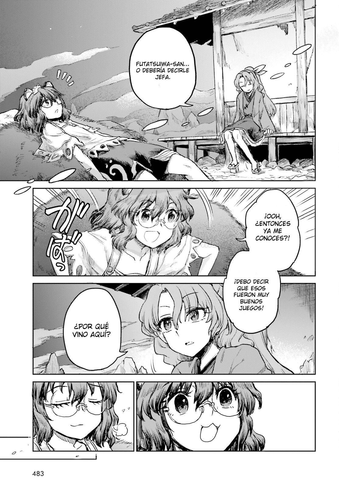 Touhou Suichouka ~ Lotus Eater-tachi no Suisei Capitulo 30: Encendiendo un cigarro con las llamas del fuego fatuo del campo (parte 2) página 17