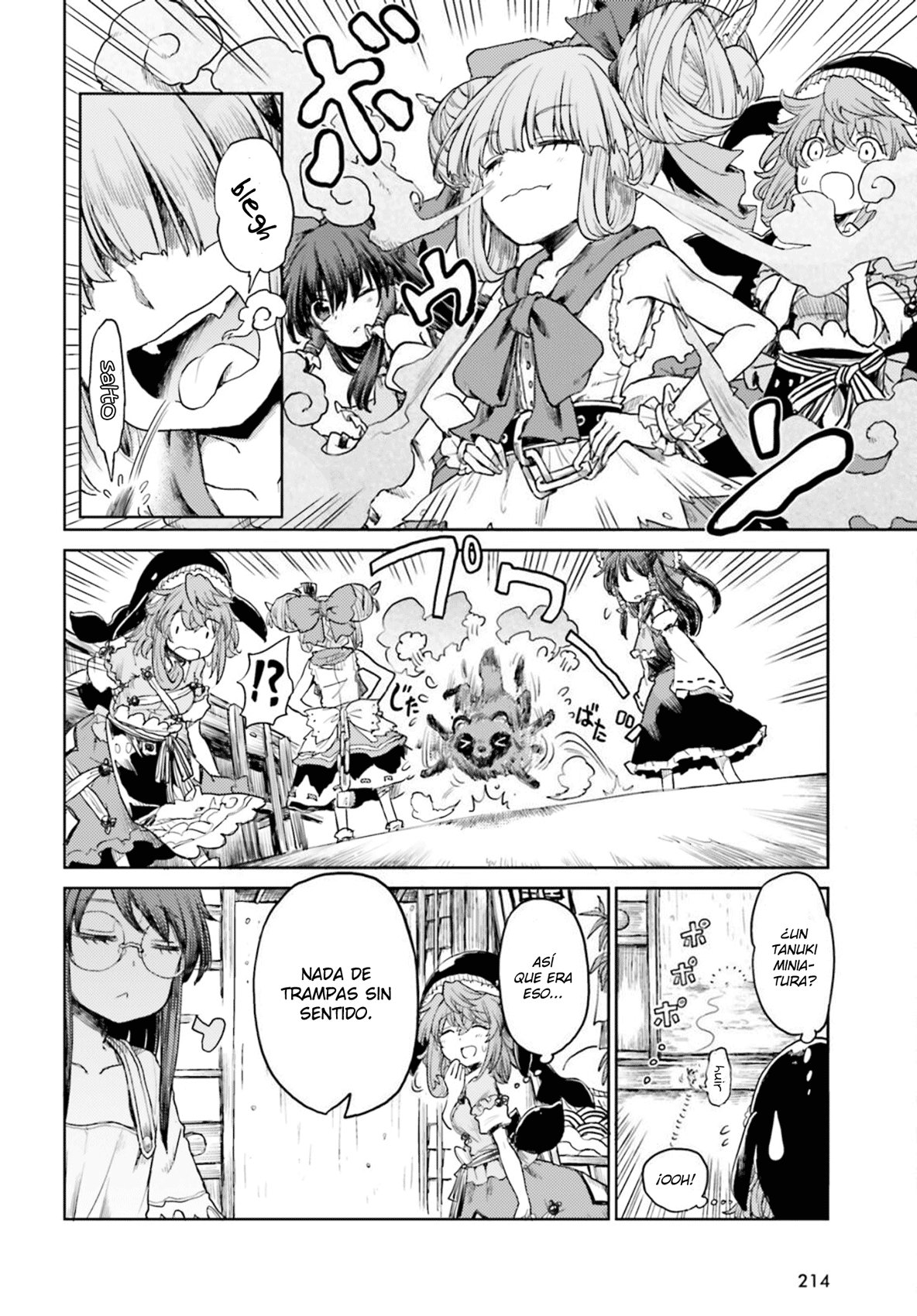 Touhou Suichouka ~ Lotus Eater-tachi no Suisei Capitulo 31: Más vale flor en mano... (parte 1) página 12