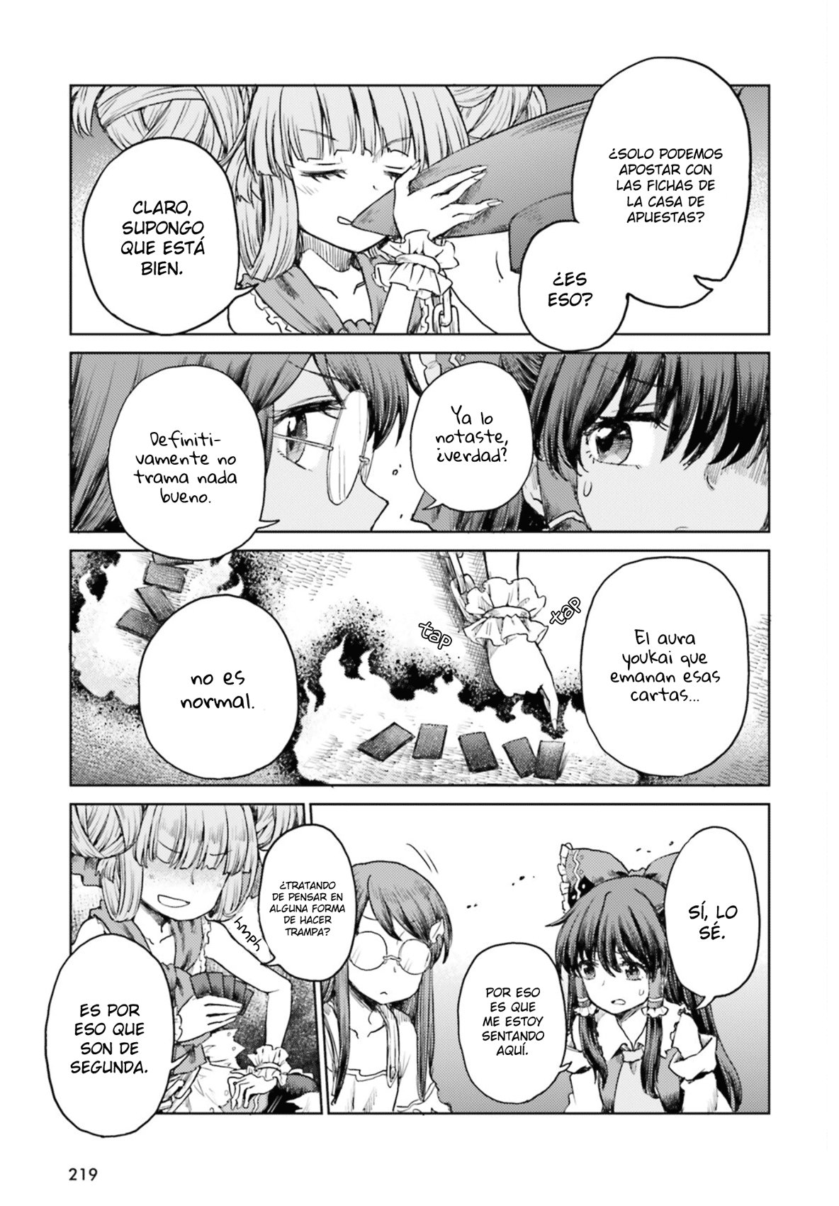 Touhou Suichouka ~ Lotus Eater-tachi no Suisei Capitulo 31: Más vale flor en mano... (parte 1) página 17