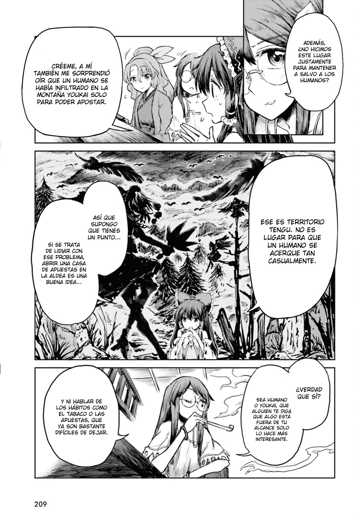 Touhou Suichouka ~ Lotus Eater-tachi no Suisei Capitulo 31: Más vale flor en mano... (parte 1) página 7