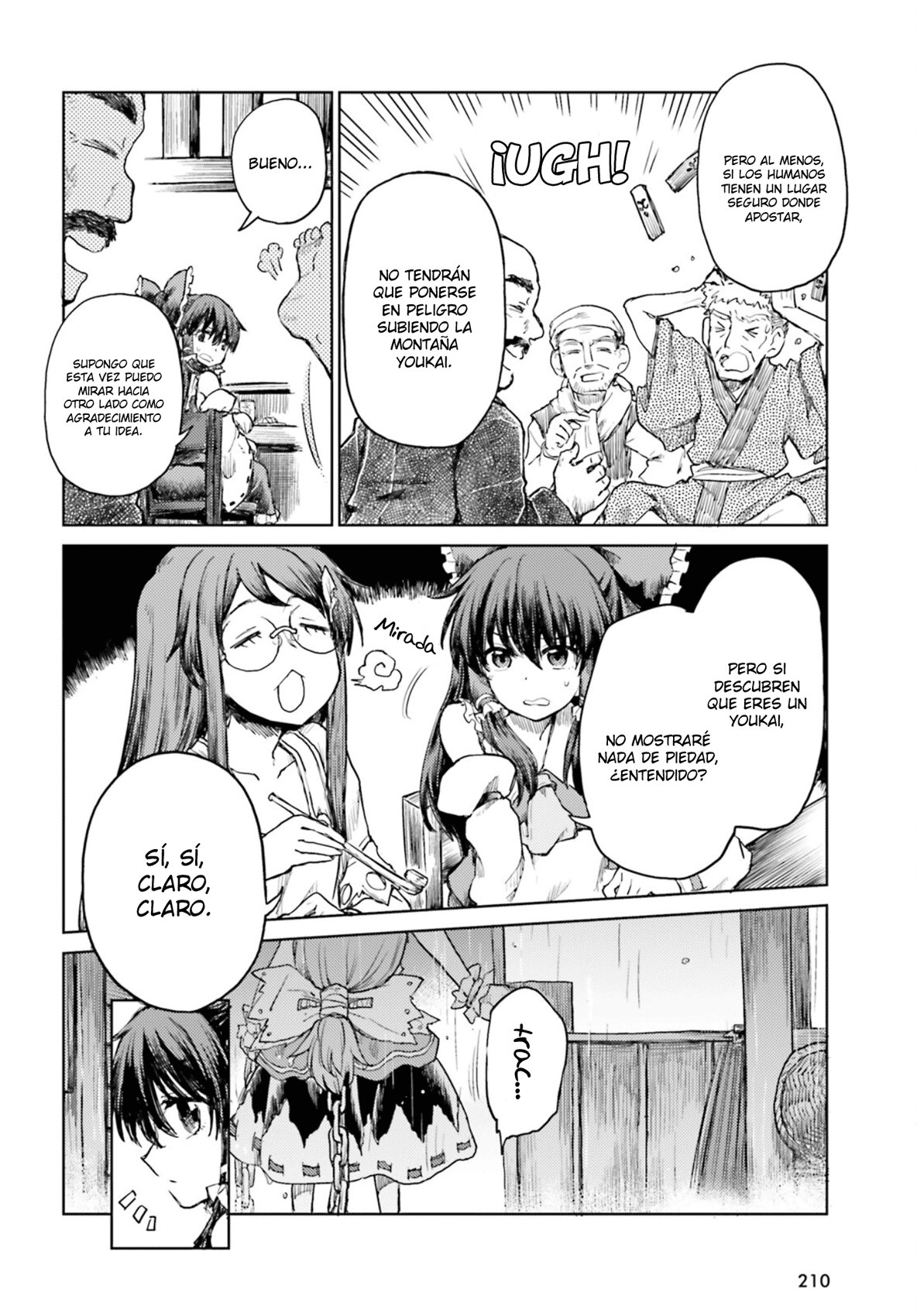 Touhou Suichouka ~ Lotus Eater-tachi no Suisei Capitulo 31: Más vale flor en mano... (parte 1) página 8