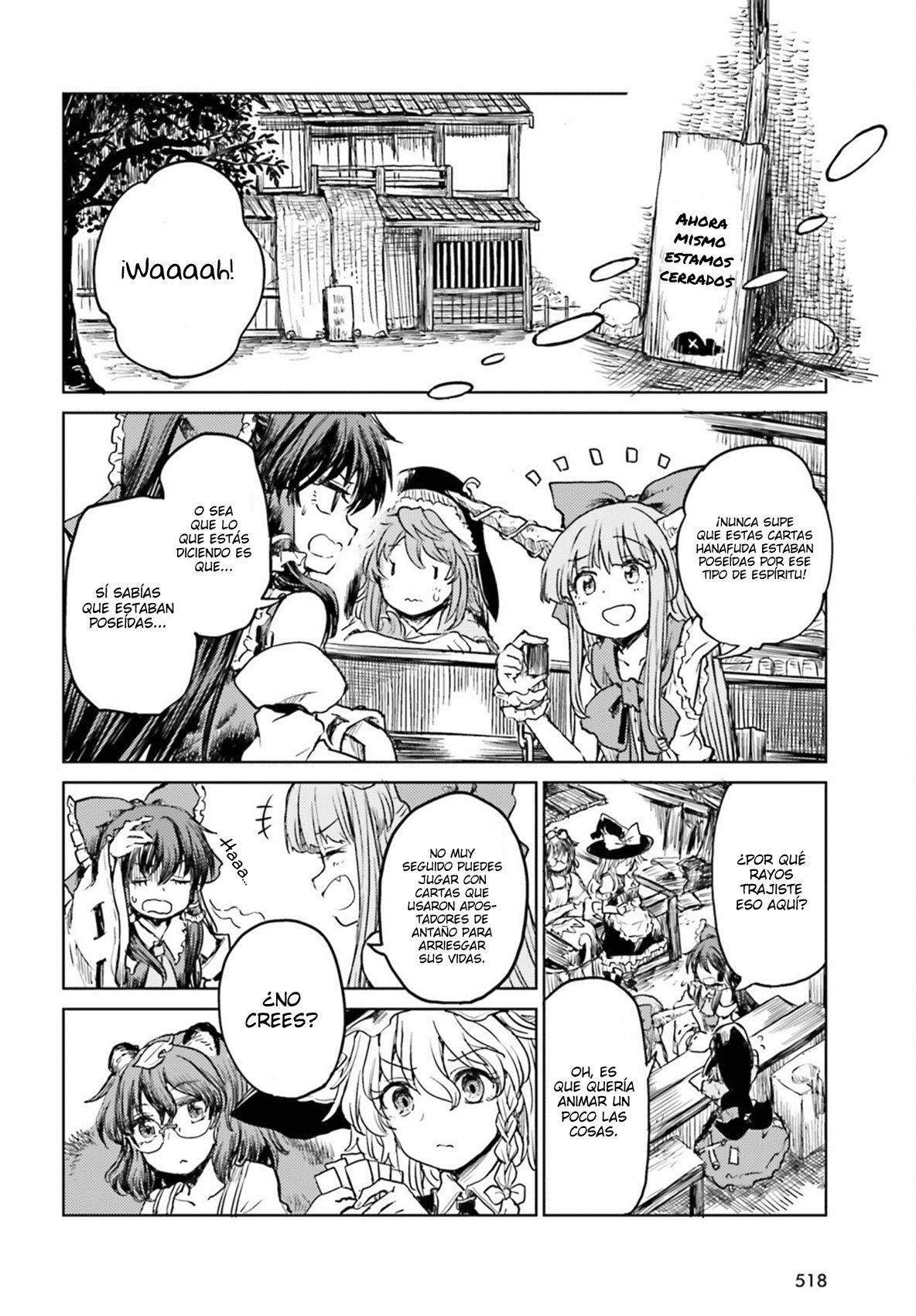 Touhou Suichouka ~ Lotus Eater-tachi no Suisei Capitulo 32: Más vale flor en mano... (parte 2) página 10