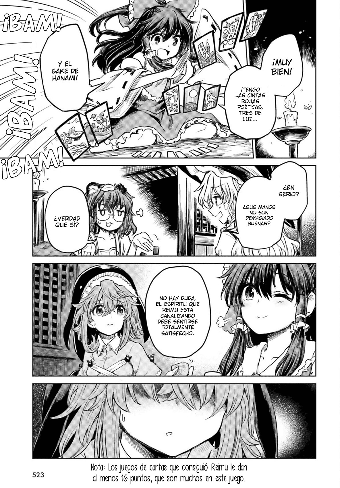 Touhou Suichouka ~ Lotus Eater-tachi no Suisei Capitulo 32: Más vale flor en mano... (parte 2) página 15