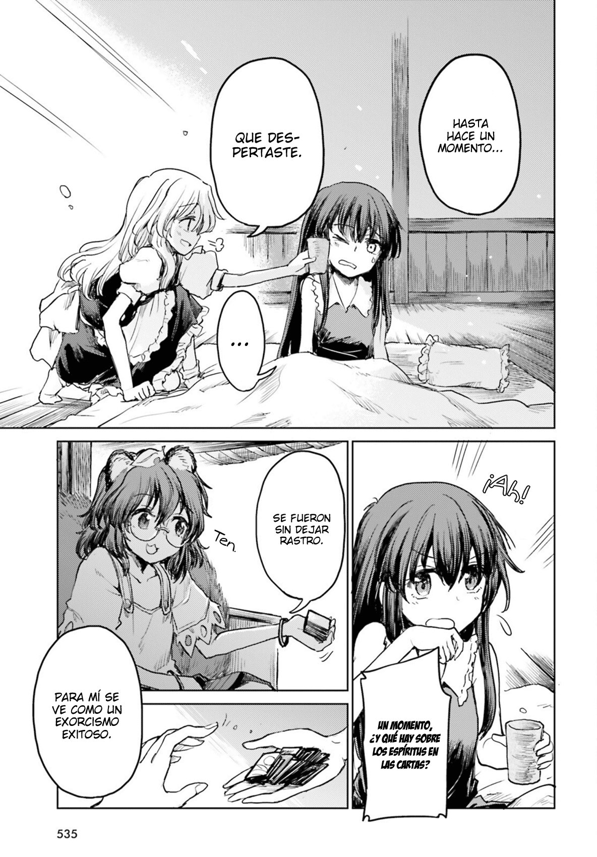 Touhou Suichouka ~ Lotus Eater-tachi no Suisei Capitulo 32: Más vale flor en mano... (parte 2) página 27