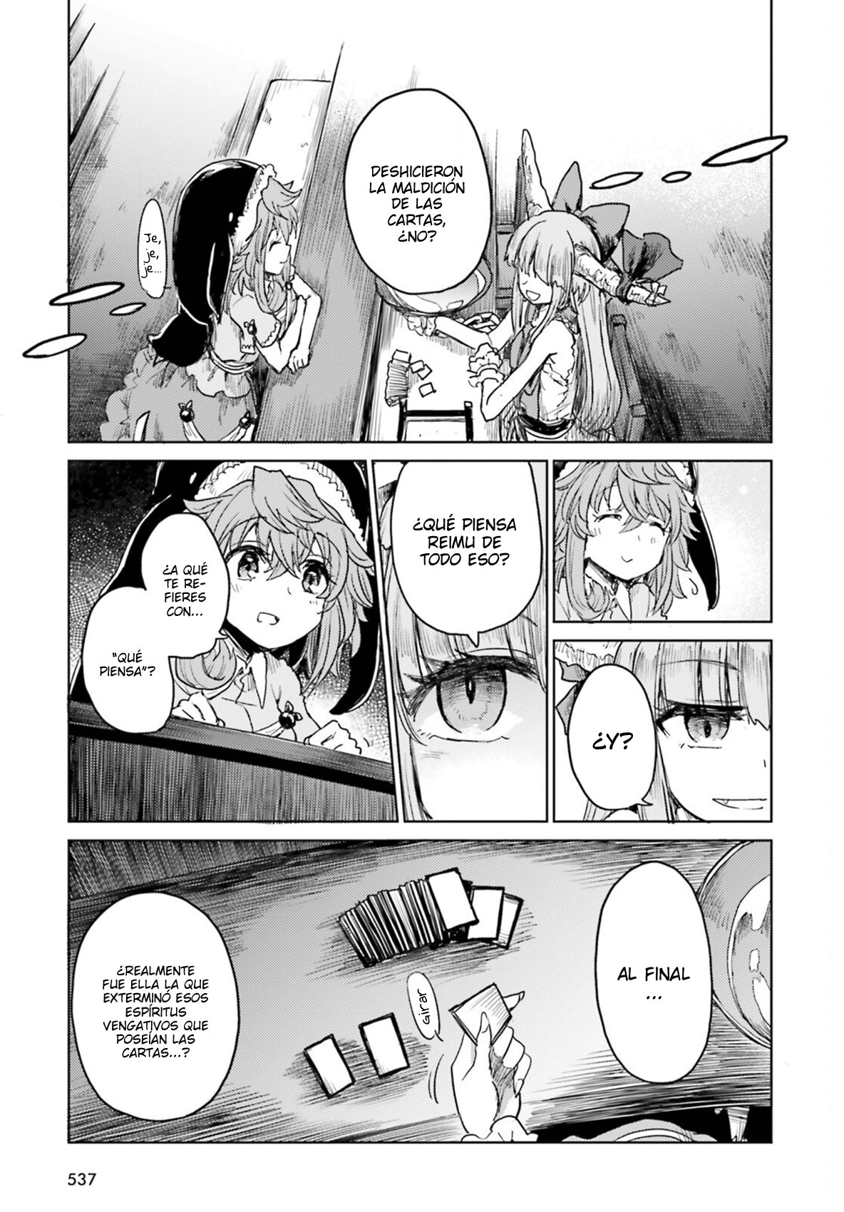 Touhou Suichouka ~ Lotus Eater-tachi no Suisei Capitulo 32: Más vale flor en mano... (parte 2) página 29