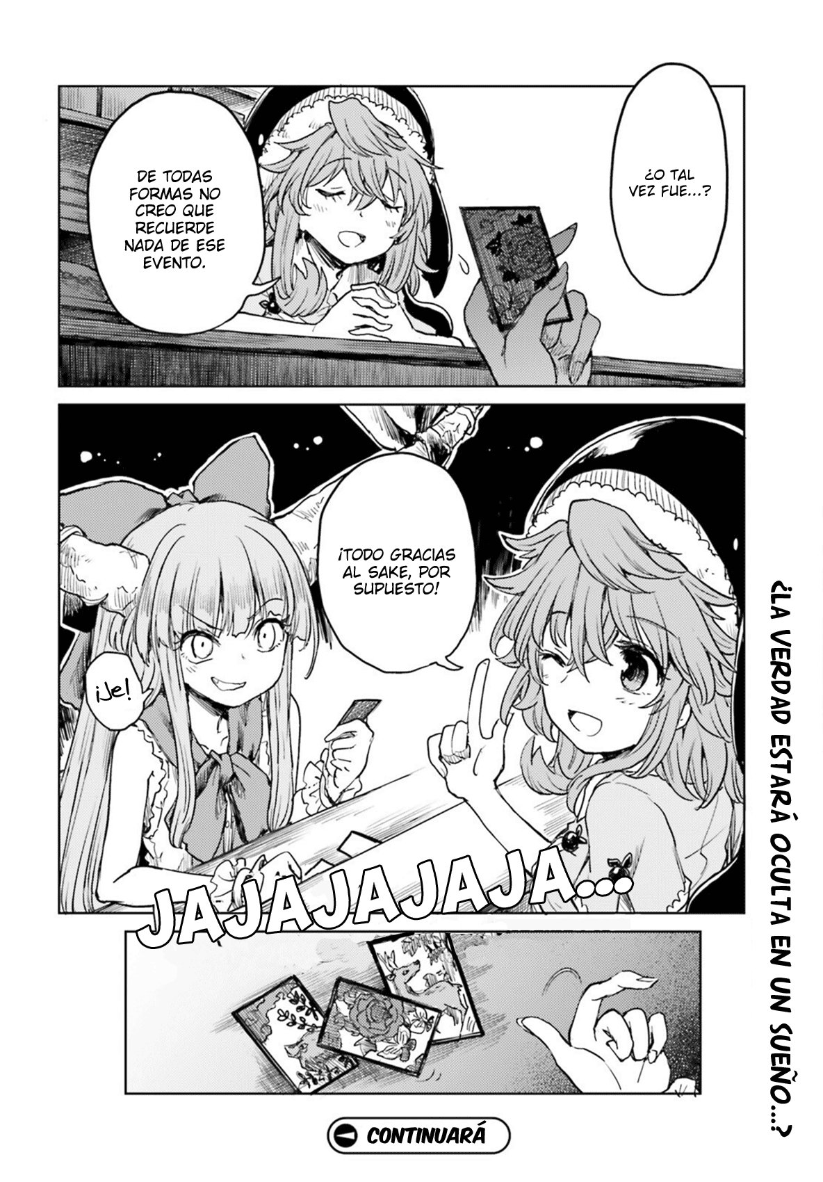 Touhou Suichouka ~ Lotus Eater-tachi no Suisei Capitulo 32: Más vale flor en mano... (parte 2) página 30