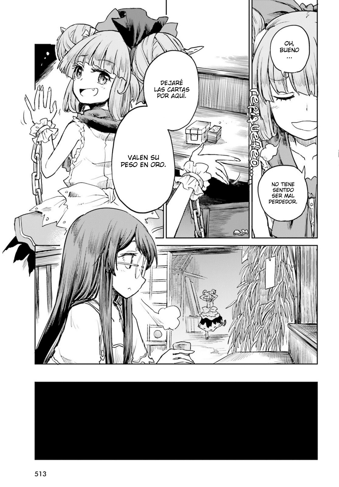 Touhou Suichouka ~ Lotus Eater-tachi no Suisei Capitulo 32: Más vale flor en mano... (parte 2) página 5
