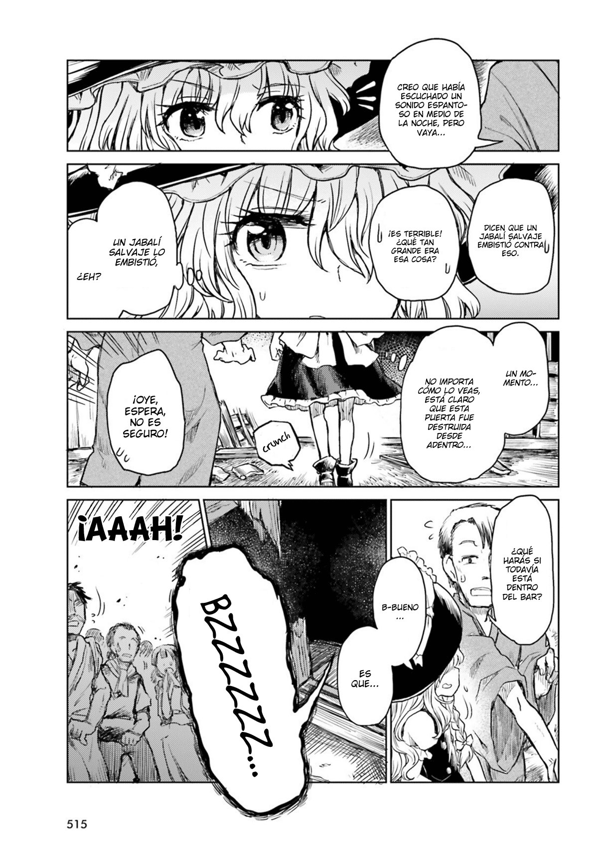 Touhou Suichouka ~ Lotus Eater-tachi no Suisei Capitulo 32: Más vale flor en mano... (parte 2) página 7