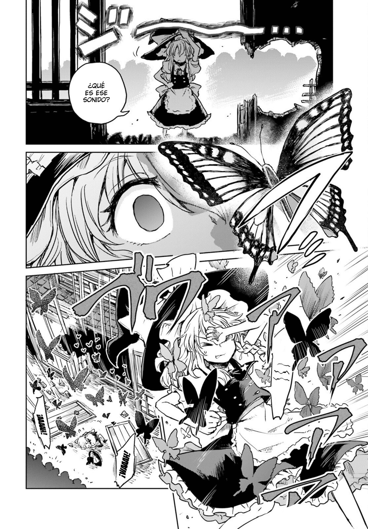 Touhou Suichouka ~ Lotus Eater-tachi no Suisei Capitulo 32: Más vale flor en mano... (parte 2) página 8