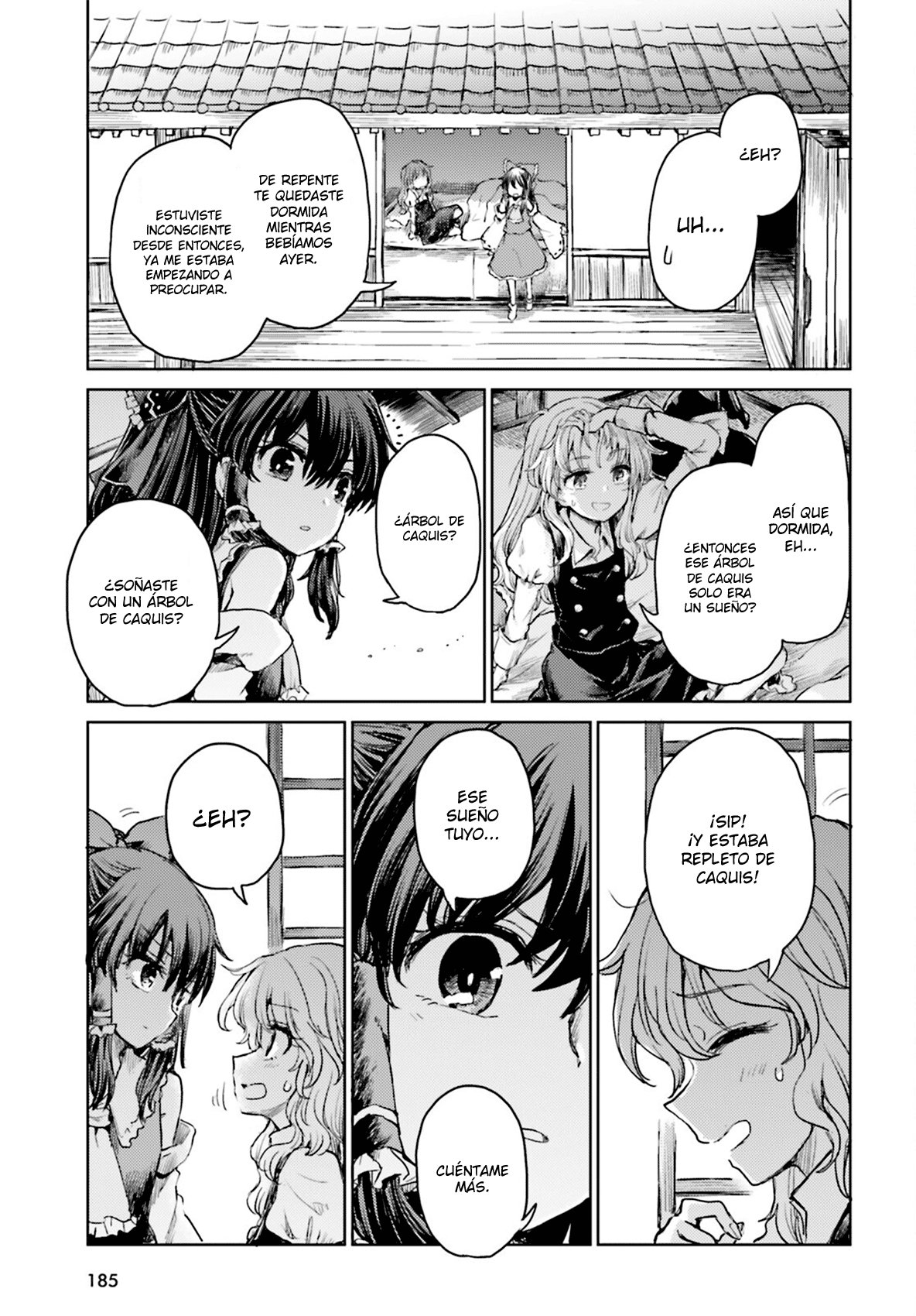 Touhou Suichouka ~ Lotus Eater-tachi no Suisei Capitulo 33: Lo que es cangrejo para uno, es veneno para otro (parte 1) página 15