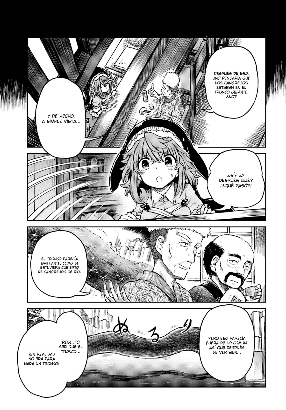 Touhou Suichouka ~ Lotus Eater-tachi no Suisei Capitulo 33: Lo que es cangrejo para uno, es veneno para otro (parte 1) página 5