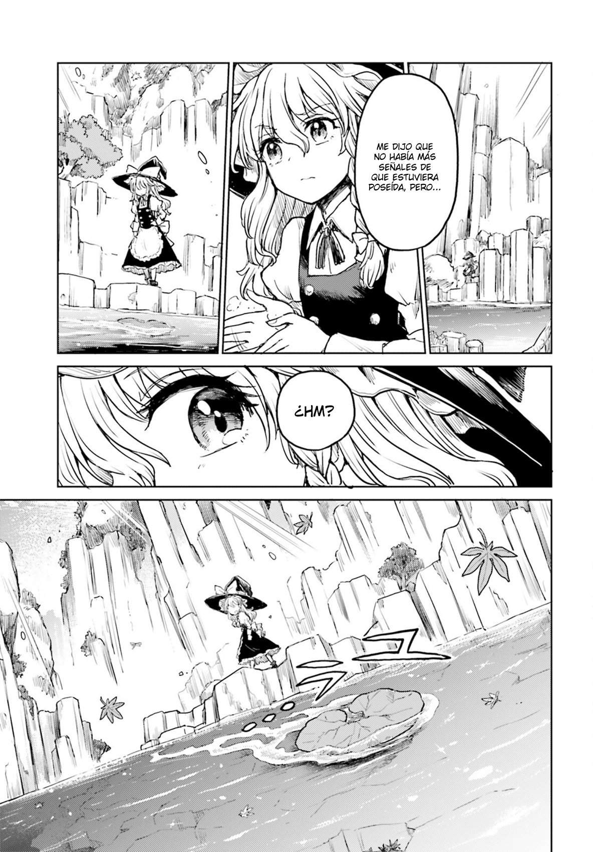 Touhou Suichouka ~ Lotus Eater-tachi no Suisei Capitulo 34: Lo que es cangrejo para uno, es veneno para otro (parte 2) página 13