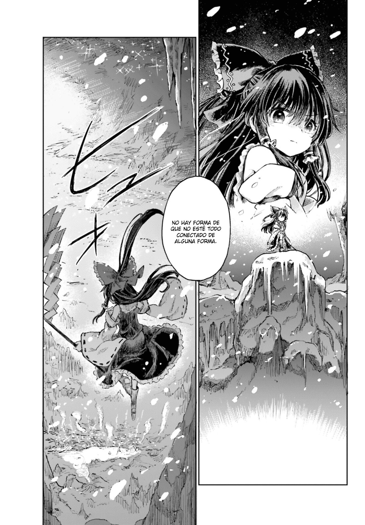 Touhou Suichouka ~ Lotus Eater-tachi no Suisei Capitulo 35: Bebida del delirio, oni del olvido (parte 1) página 17