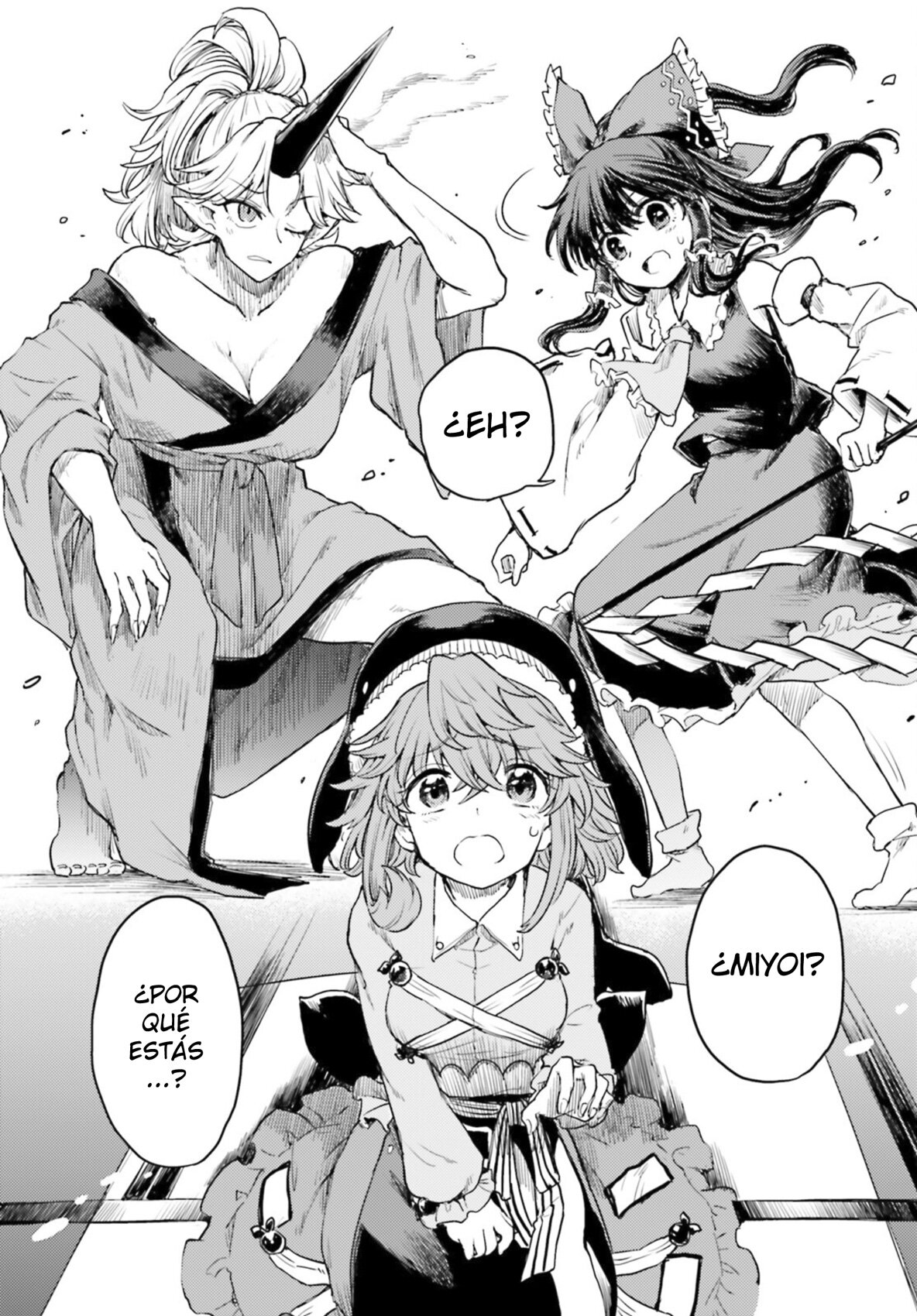Touhou Suichouka ~ Lotus Eater-tachi no Suisei Capitulo 36: Bebida del delirio, oni del olvido (parte 2) página 18