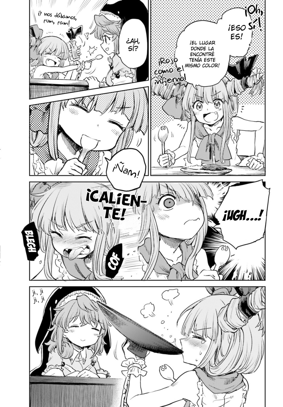Touhou Suichouka ~ Lotus Eater-tachi no Suisei Capitulo 36: Bebida del delirio, oni del olvido (parte 2) página 28